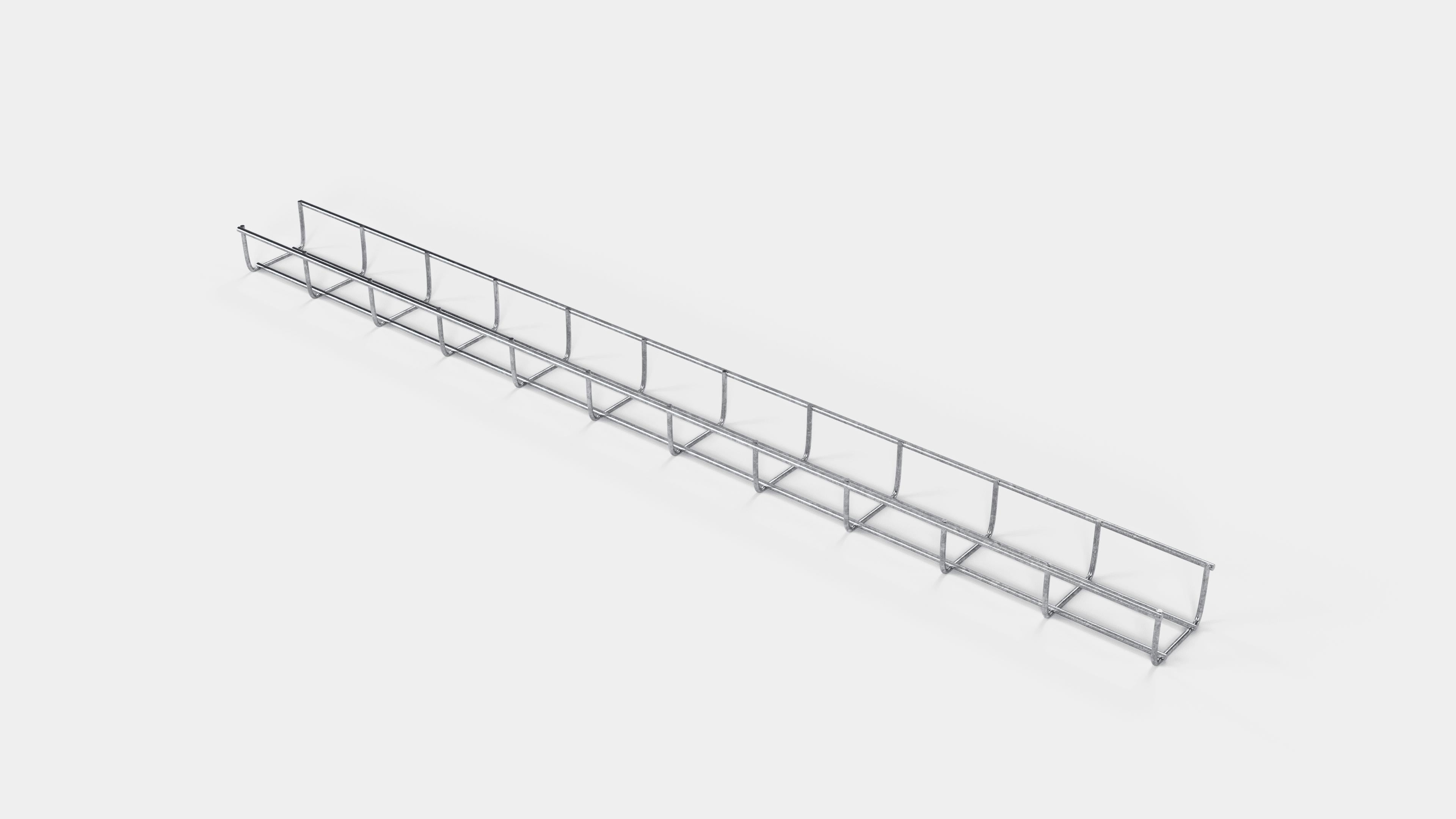 Cable duct height 110 cm, depth 5 cm, mesh size 5 x 10 cm