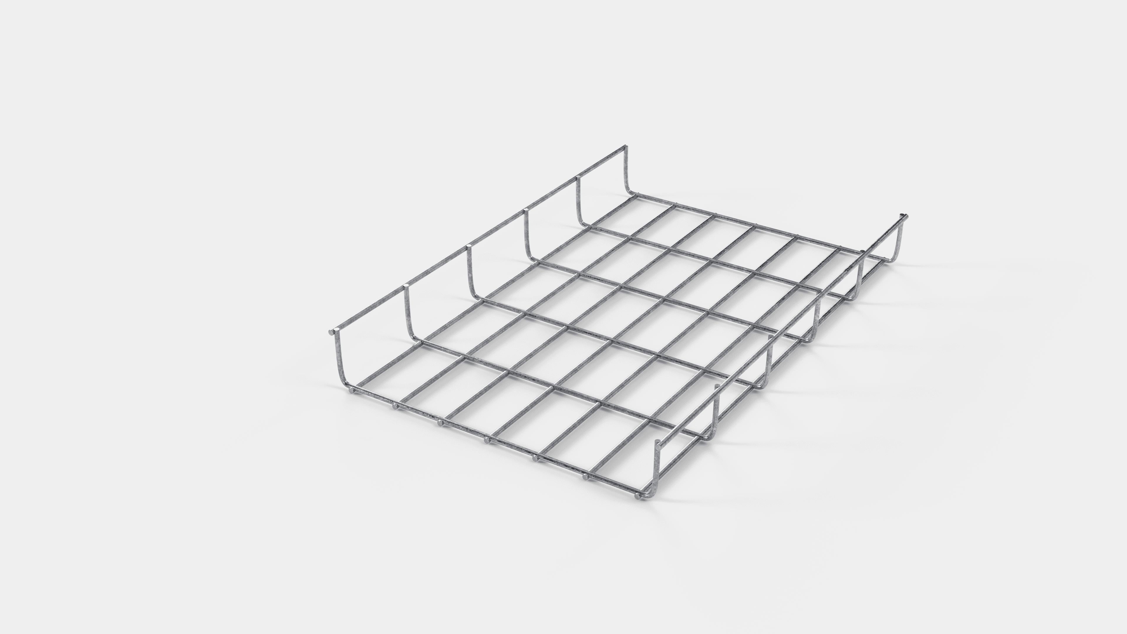 Lengte kabelkanaal 29 cm, diepte 5 cm, maaswijdte 5 x 10 cm