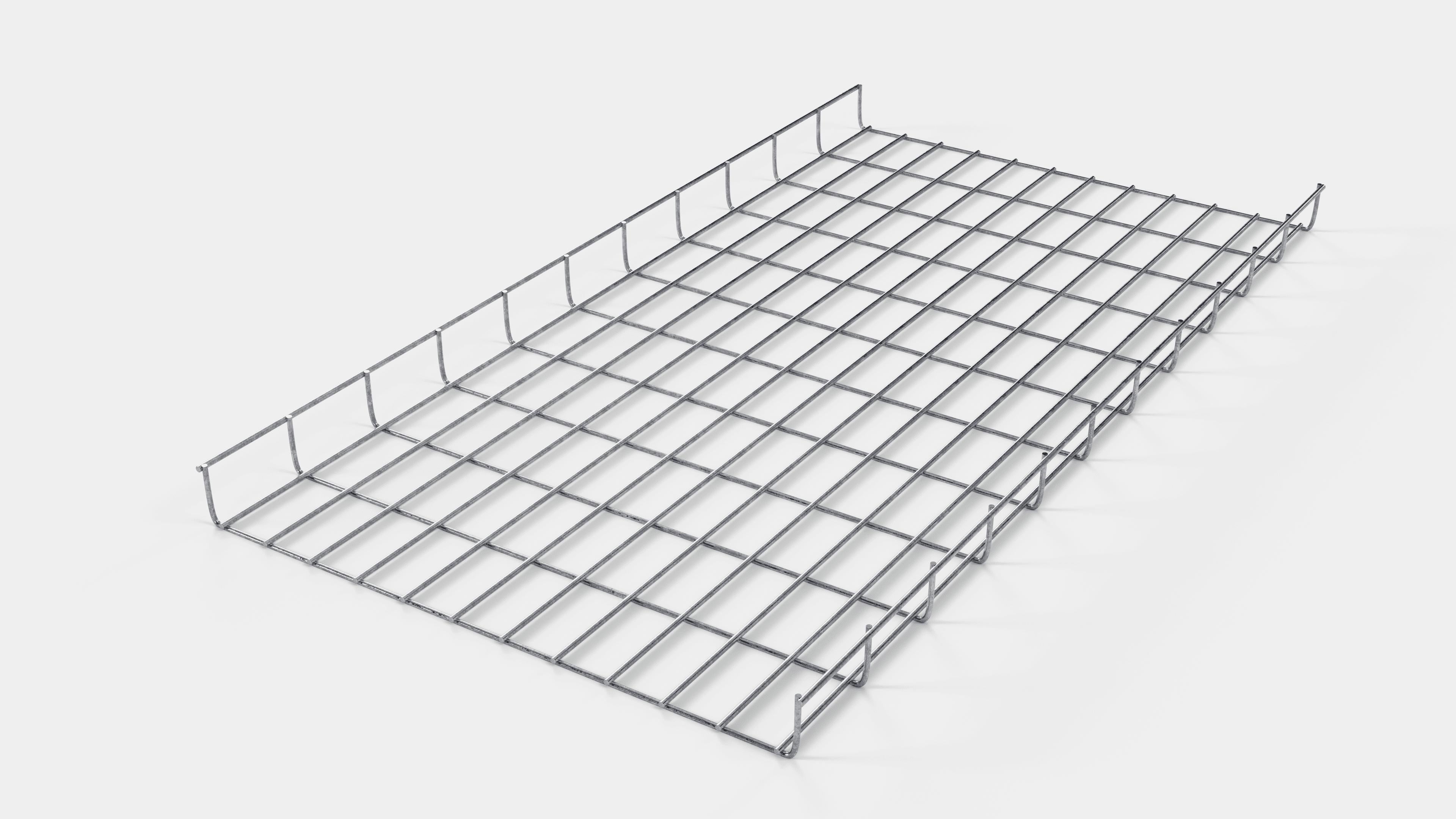 Cable duct height 110 cm, depth 5 cm, mesh size 5 x 10 cm