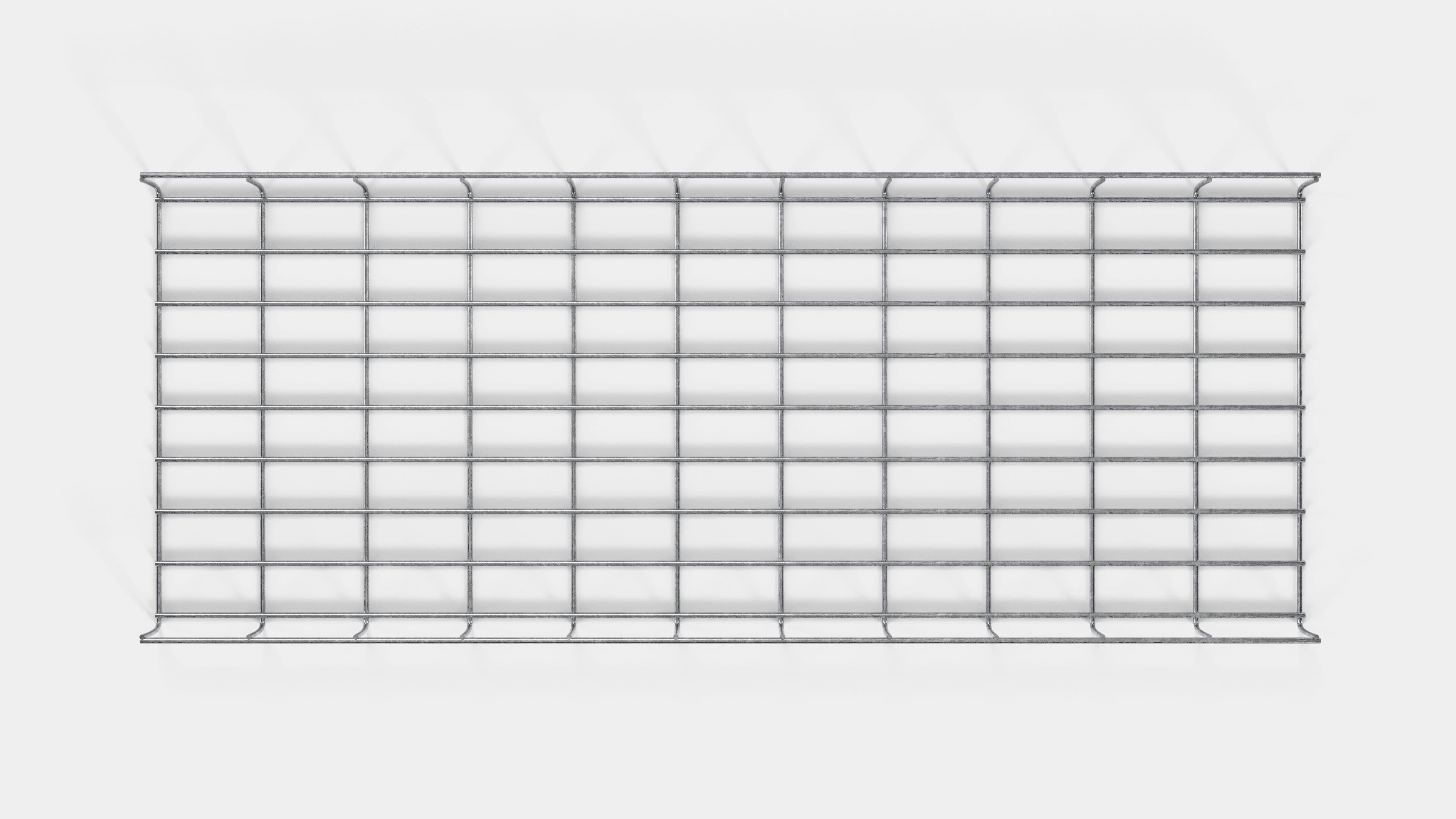 Trellis Hoogte 110 cm, diepte 5 cm, maaswijdte 5 x 10 cm