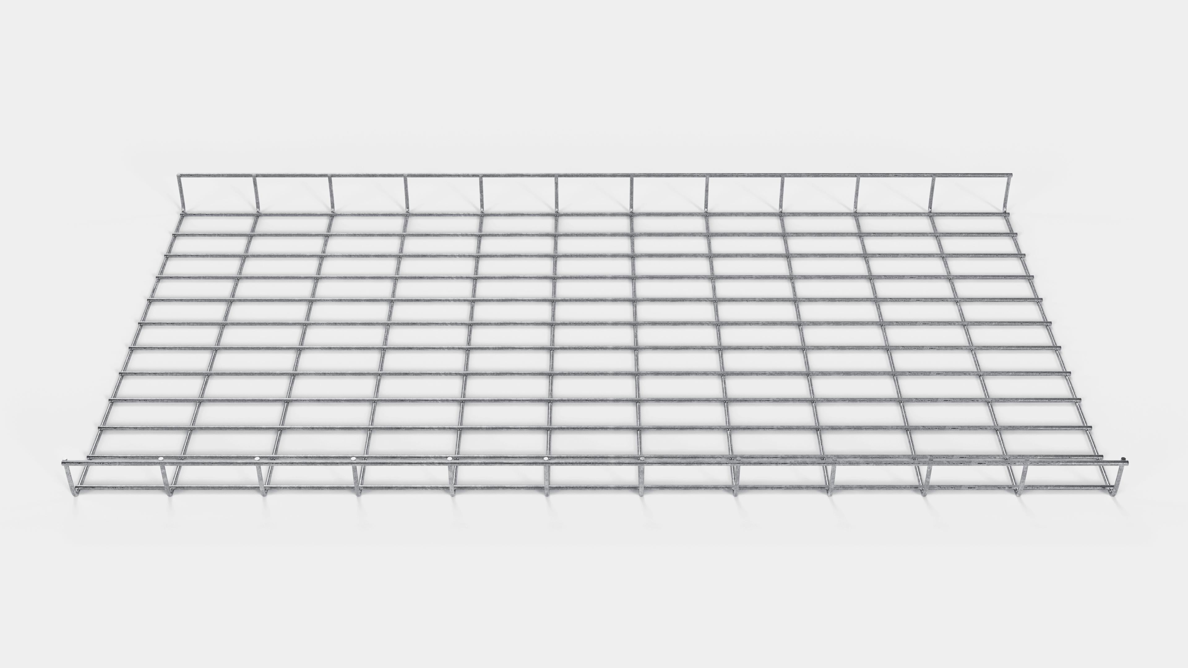 Cable duct height 110 cm, depth 5 cm, mesh size 5 x 10 cm