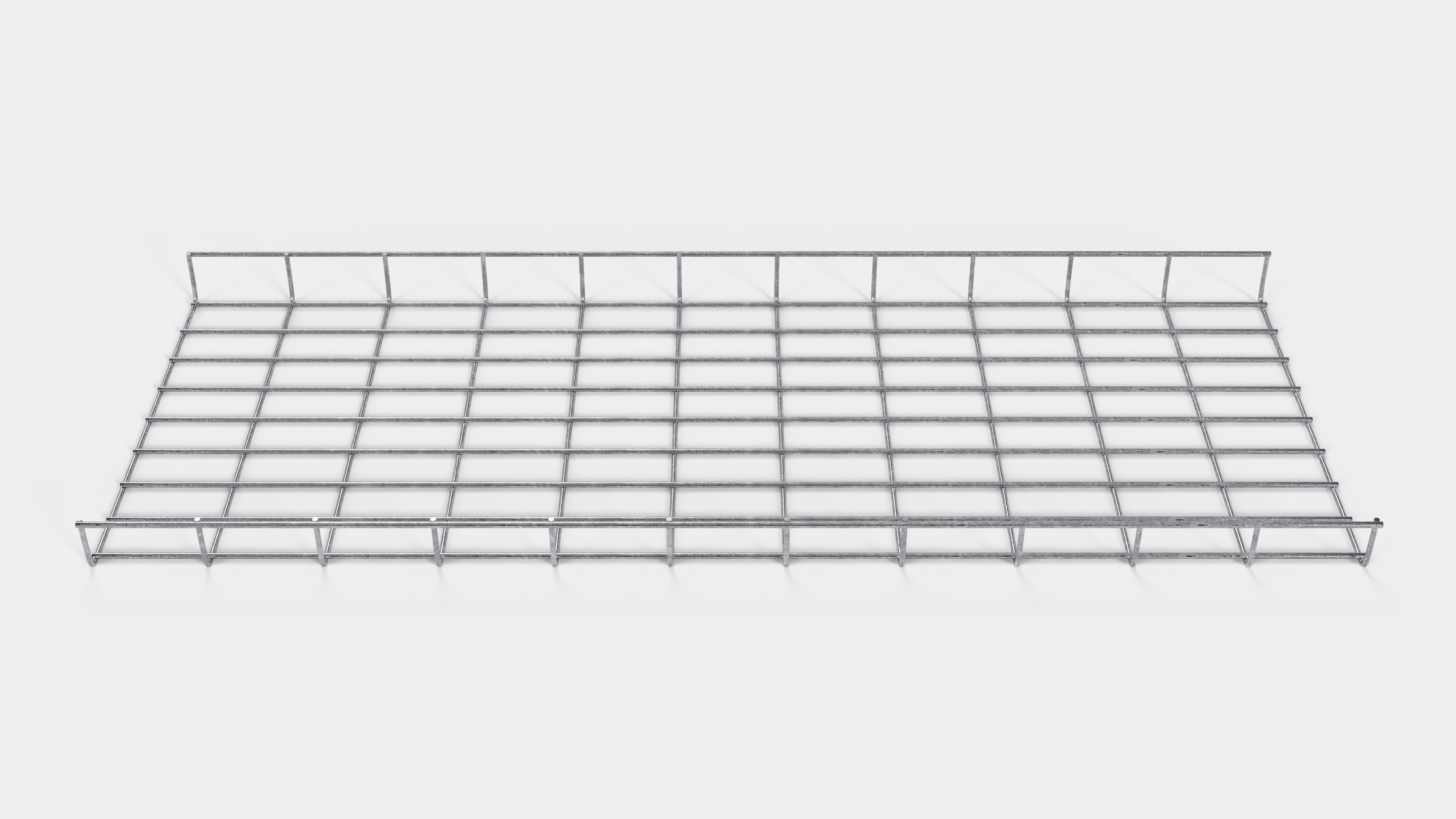 Cable duct height 110 cm, depth 5 cm, mesh size 5 x 10 cm