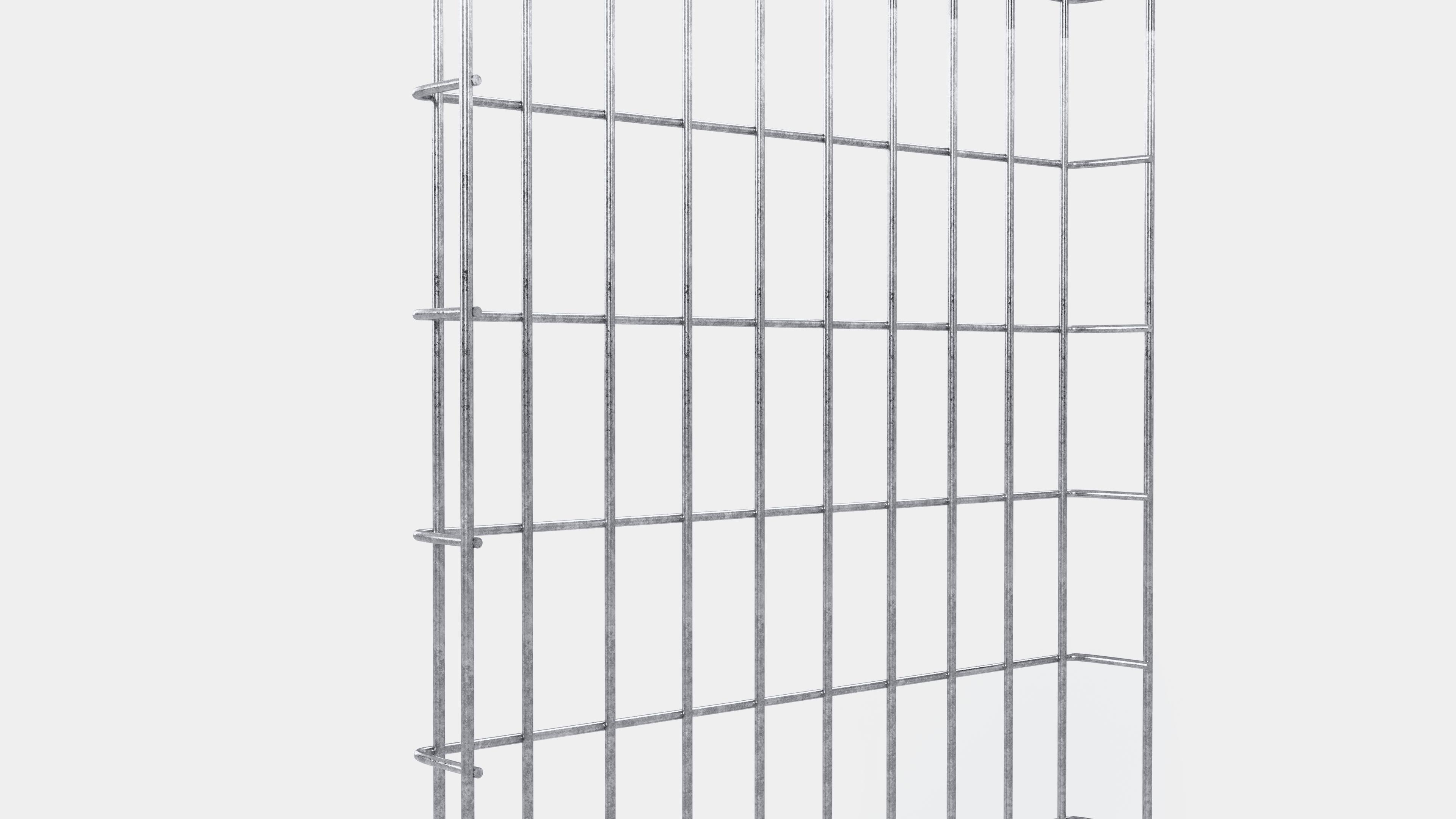 Trellis Hoogte 110 cm, diepte 5 cm, maaswijdte 5 x 10 cm