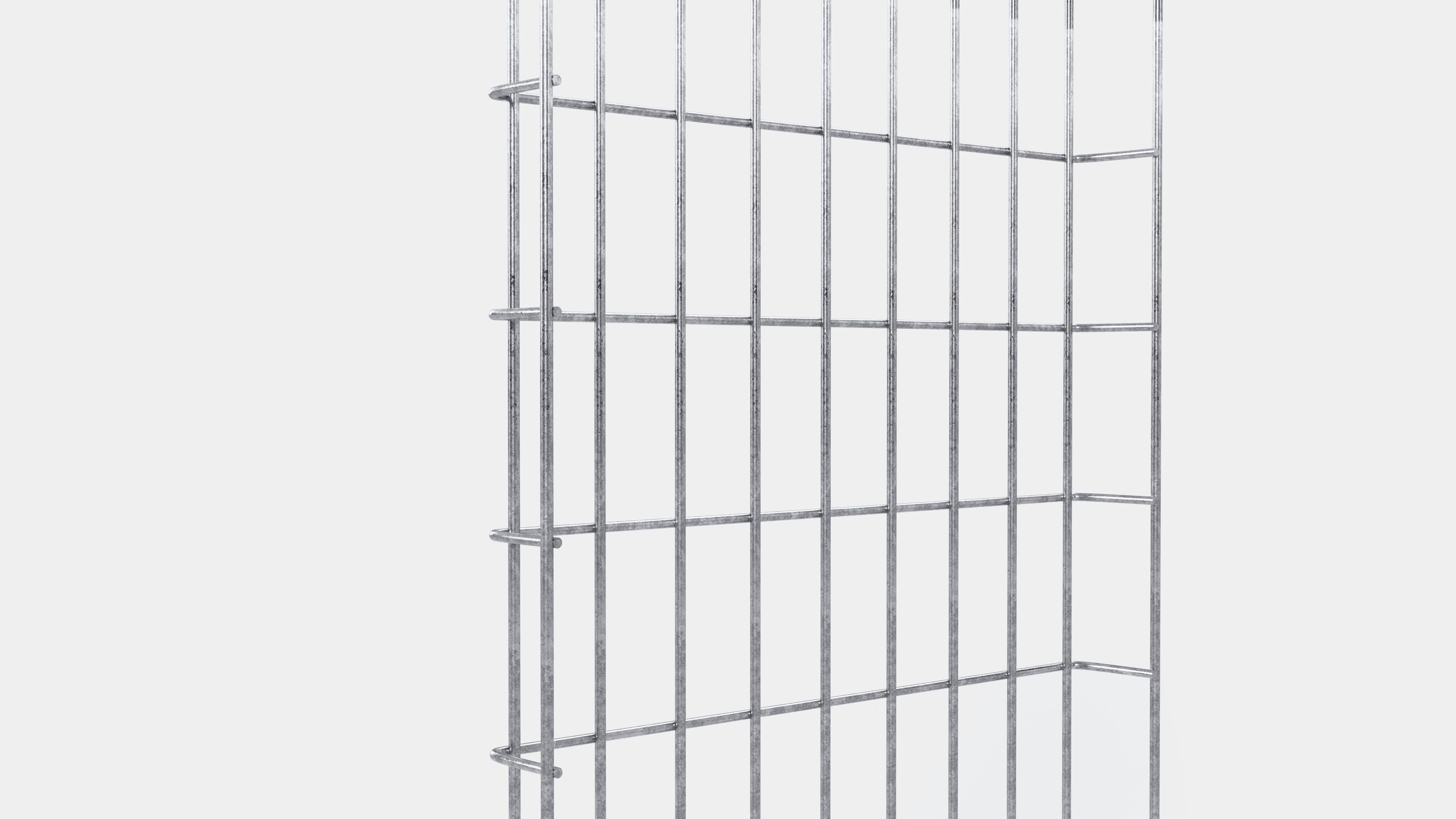 Trellis Hoogte 110 cm, diepte 5 cm, maaswijdte 5 x 10 cm