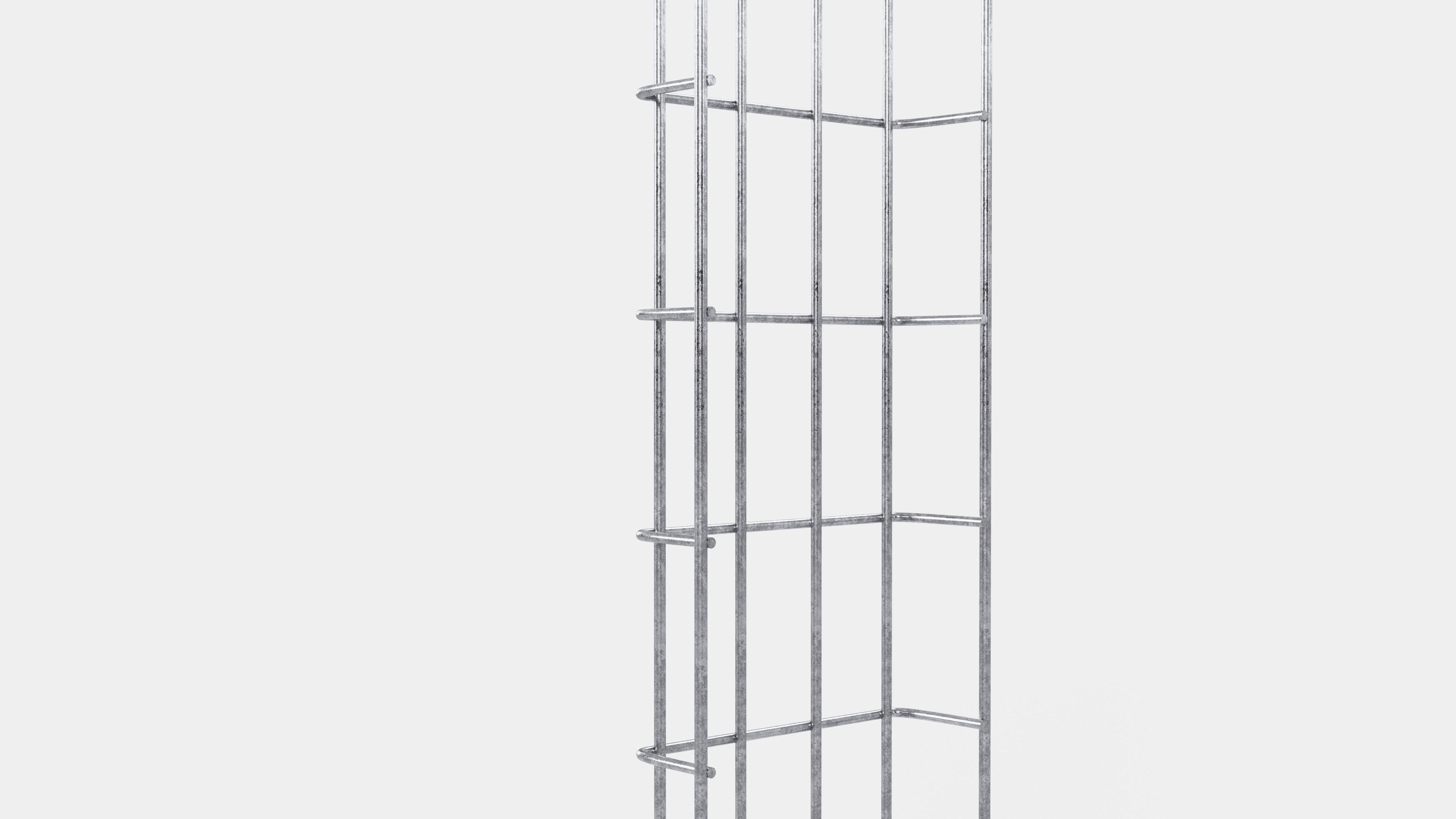 Trellis Hoogte 110 cm, diepte 5 cm, maaswijdte 5 x 10 cm