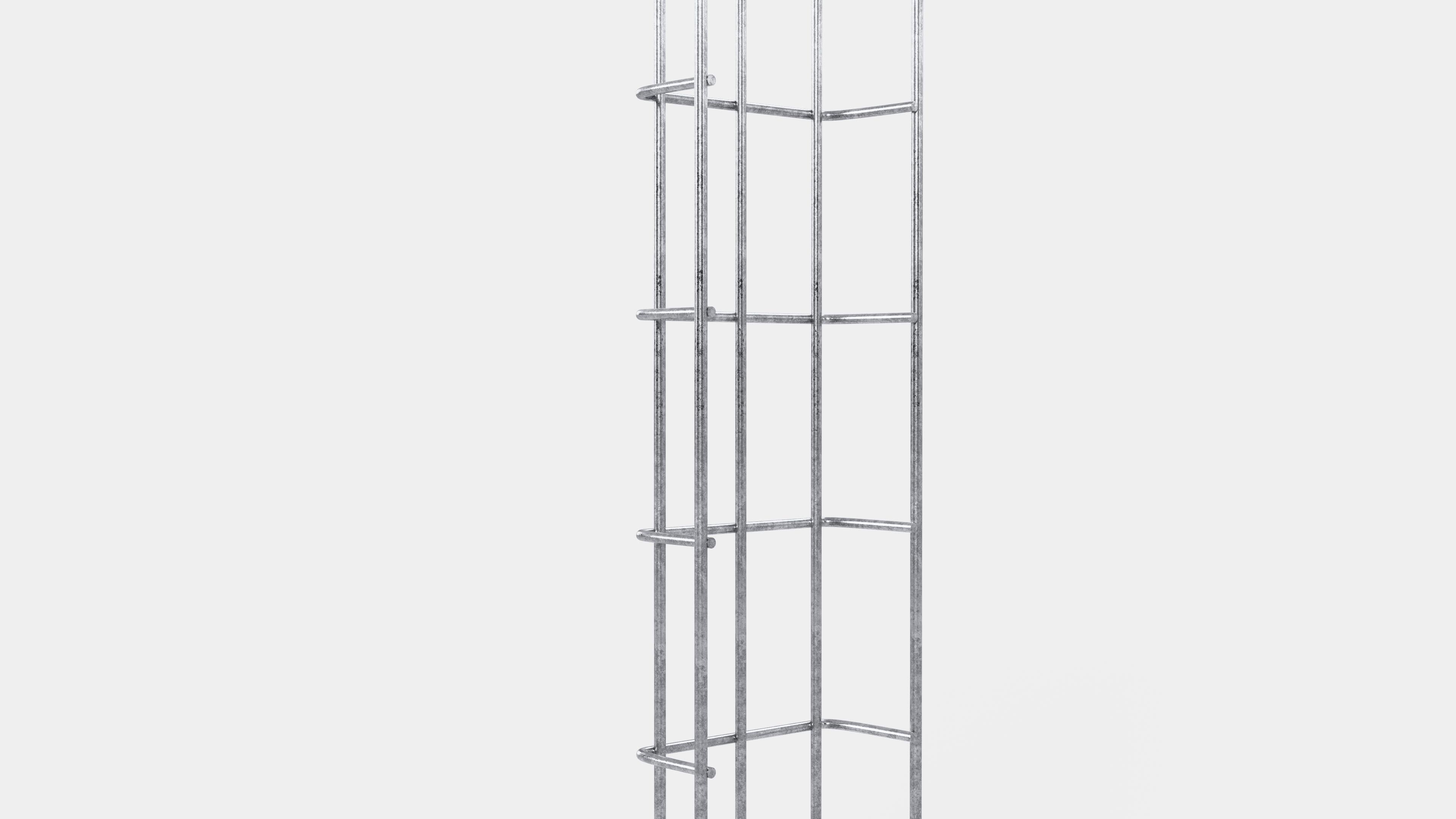 Trellis Hoogte 110 cm, diepte 5 cm, maaswijdte 5 x 10 cm