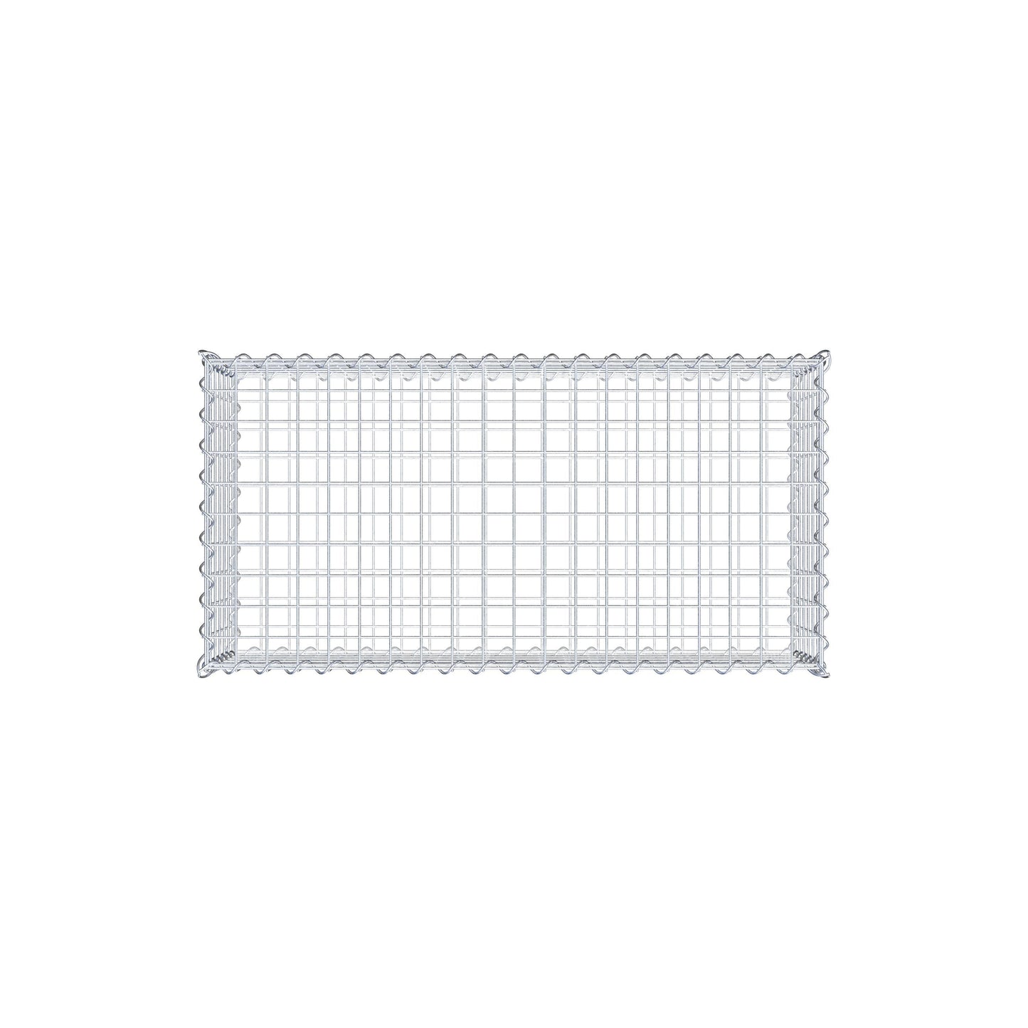 Gabion 100 cm x 30 cm x 50 cm (L x H x P), mailles 5 cm x 5 cm, spirale