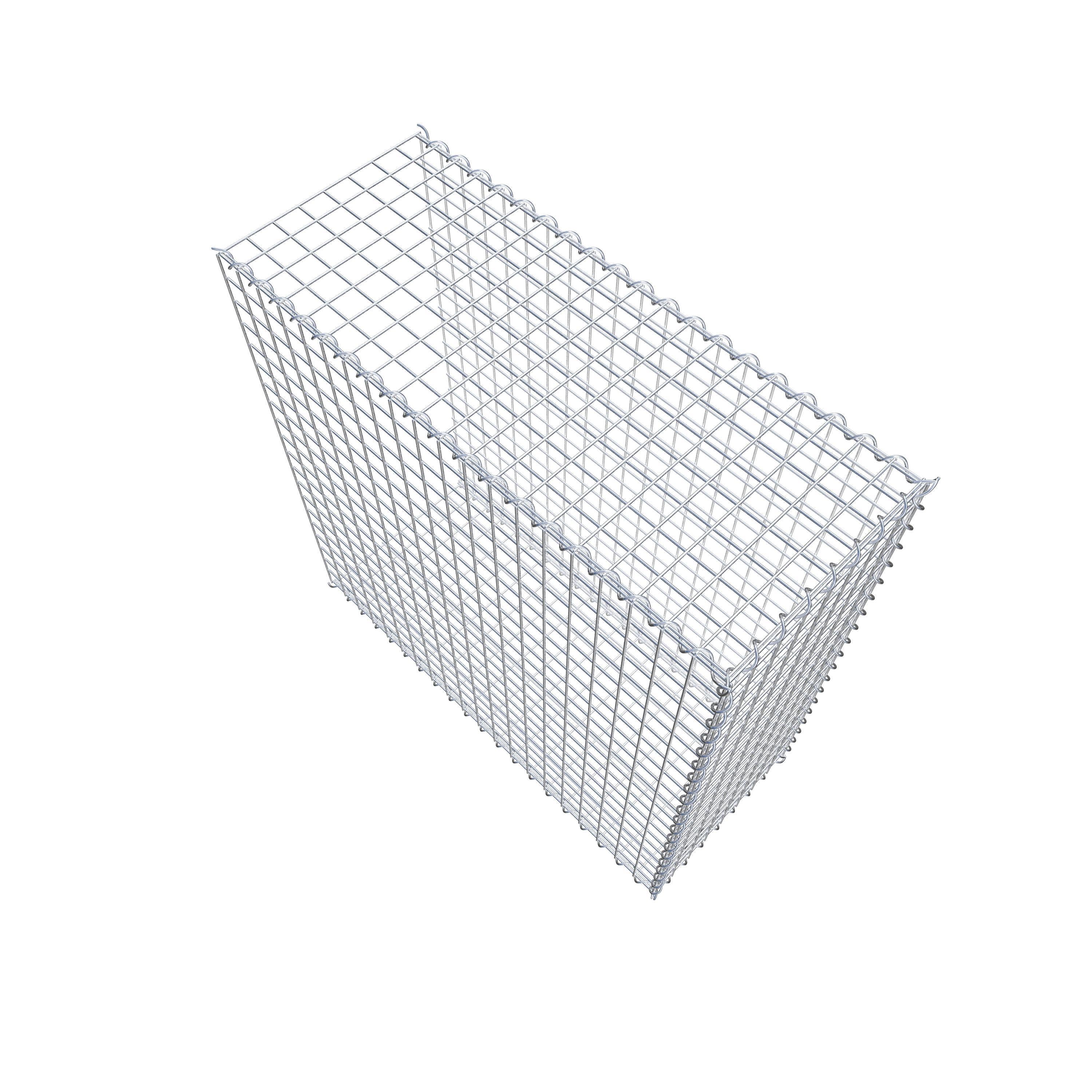 Extra gabion typ 2 100 cm x 100 cm x 40 cm (L x H x D), maskstorlek 5 cm x 5 cm, spiral