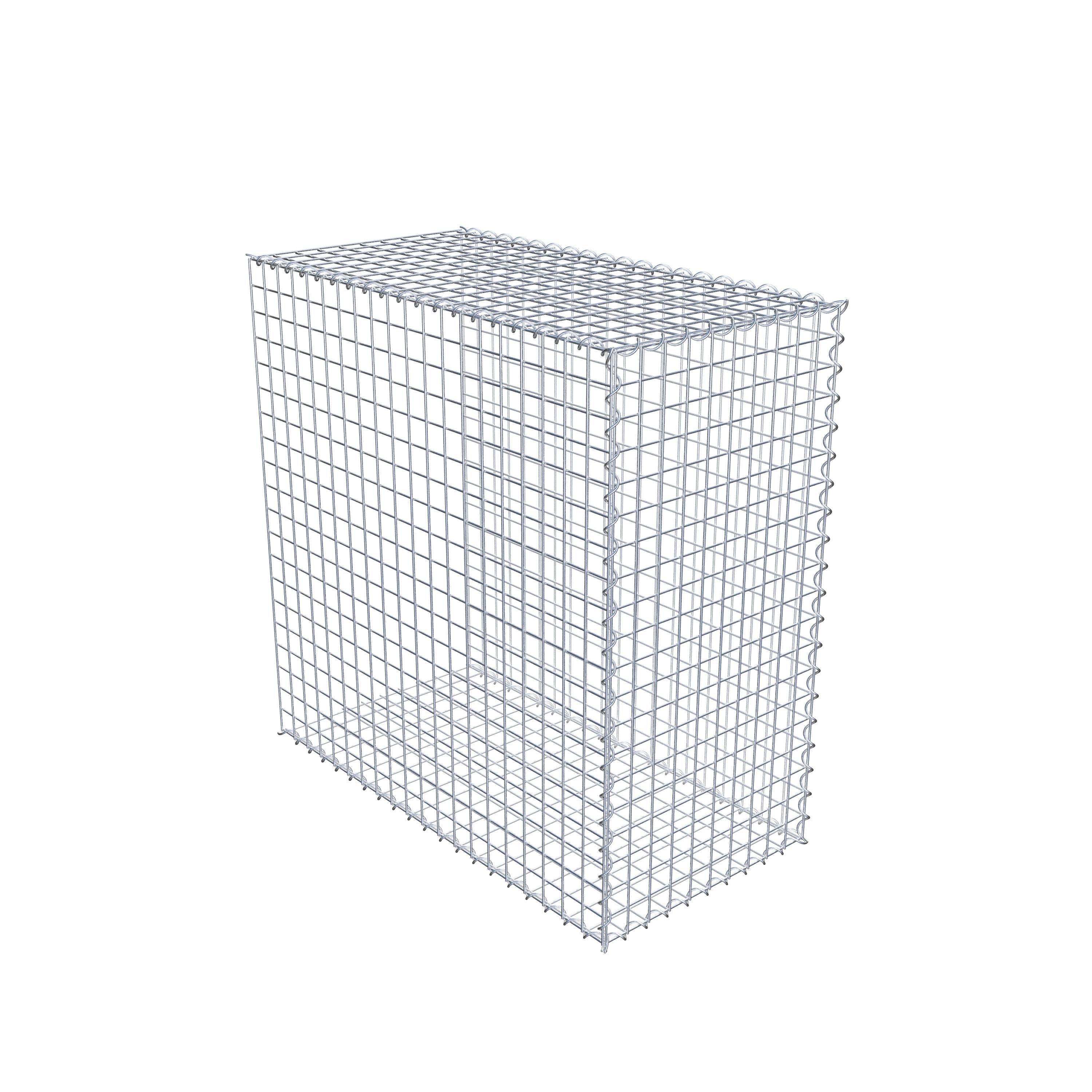 Extra gabion typ 2 100 cm x 100 cm x 50 cm (L x H x D), maskstorlek 5 cm x 5 cm, spiral