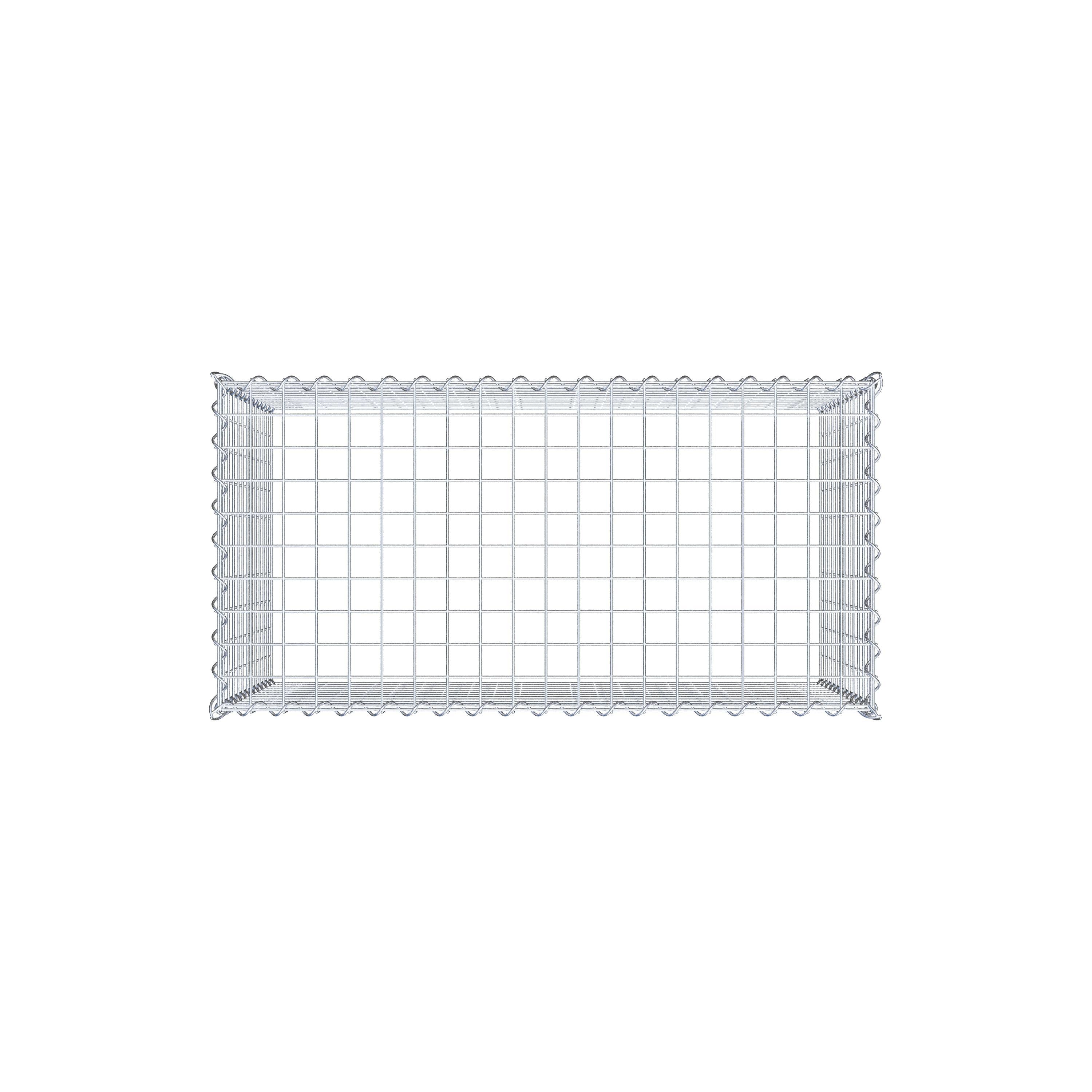 Gavión complementario tipo 3 100 cm x 60 cm x 50 cm (L x A x P), malla 5 cm x 5 cm, espiral