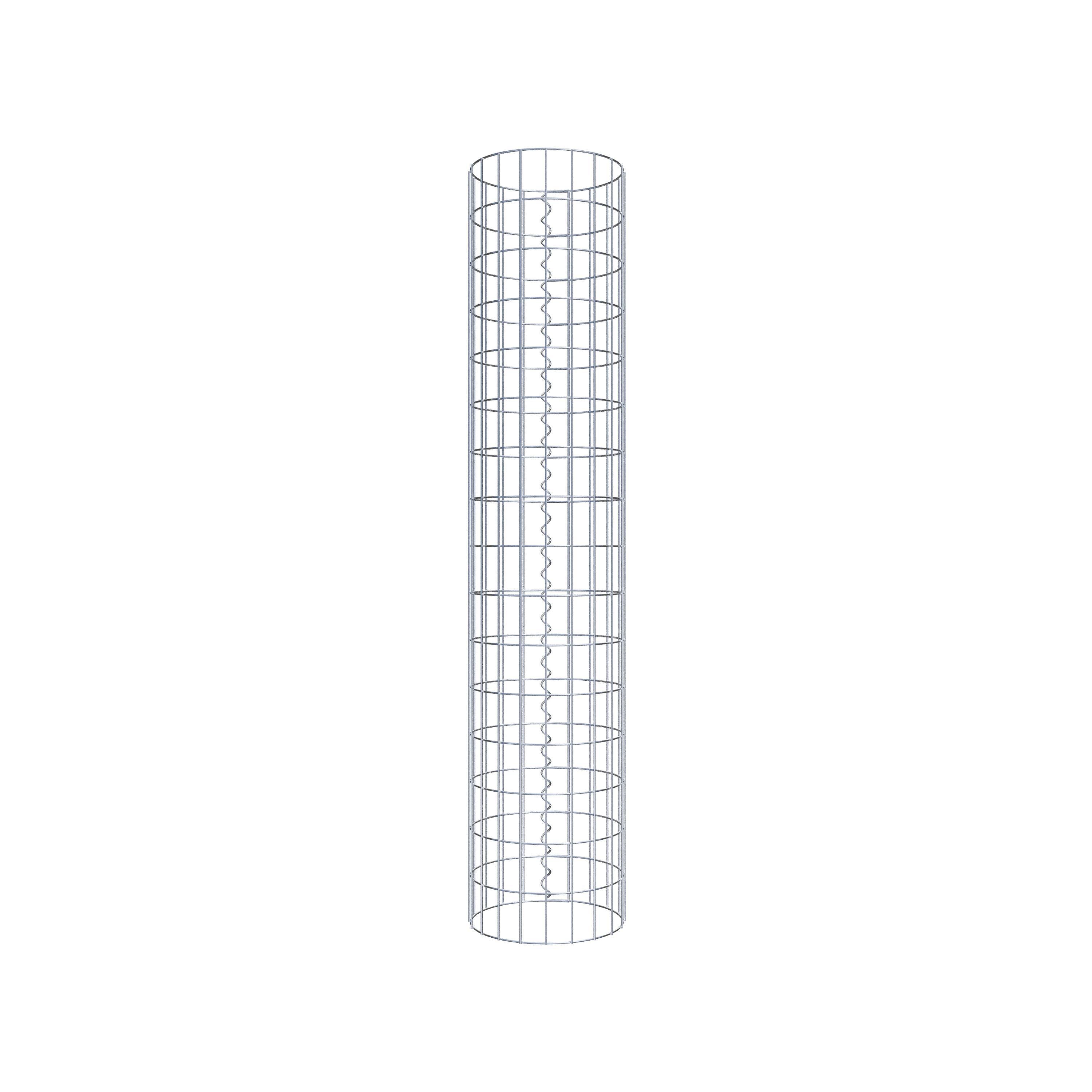 Gabion column diameter 32 cm, MW 5 x 10 cm round