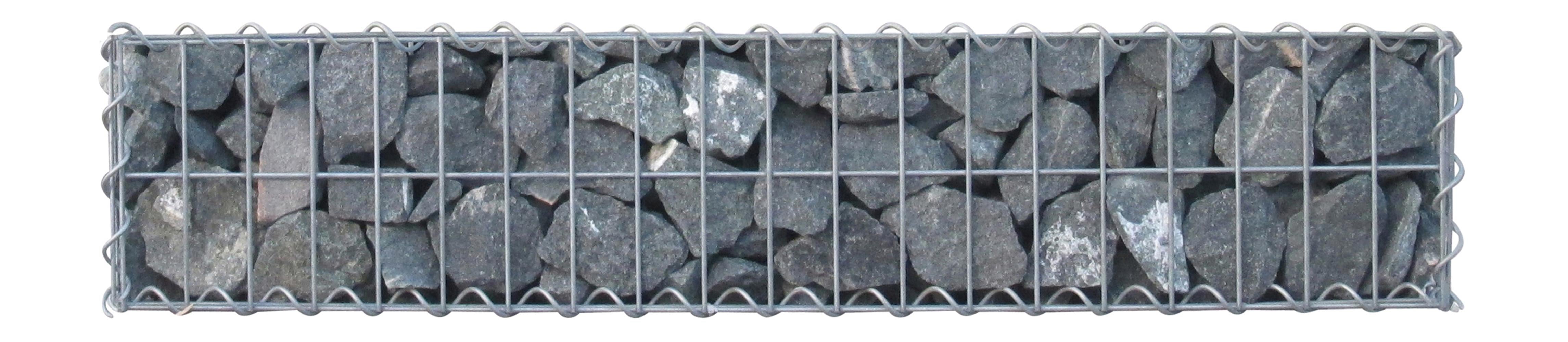 Gabion 100 cm x 20 cm x 30 cm (L x H x P), mailles 5 cm x 10 cm, spirale