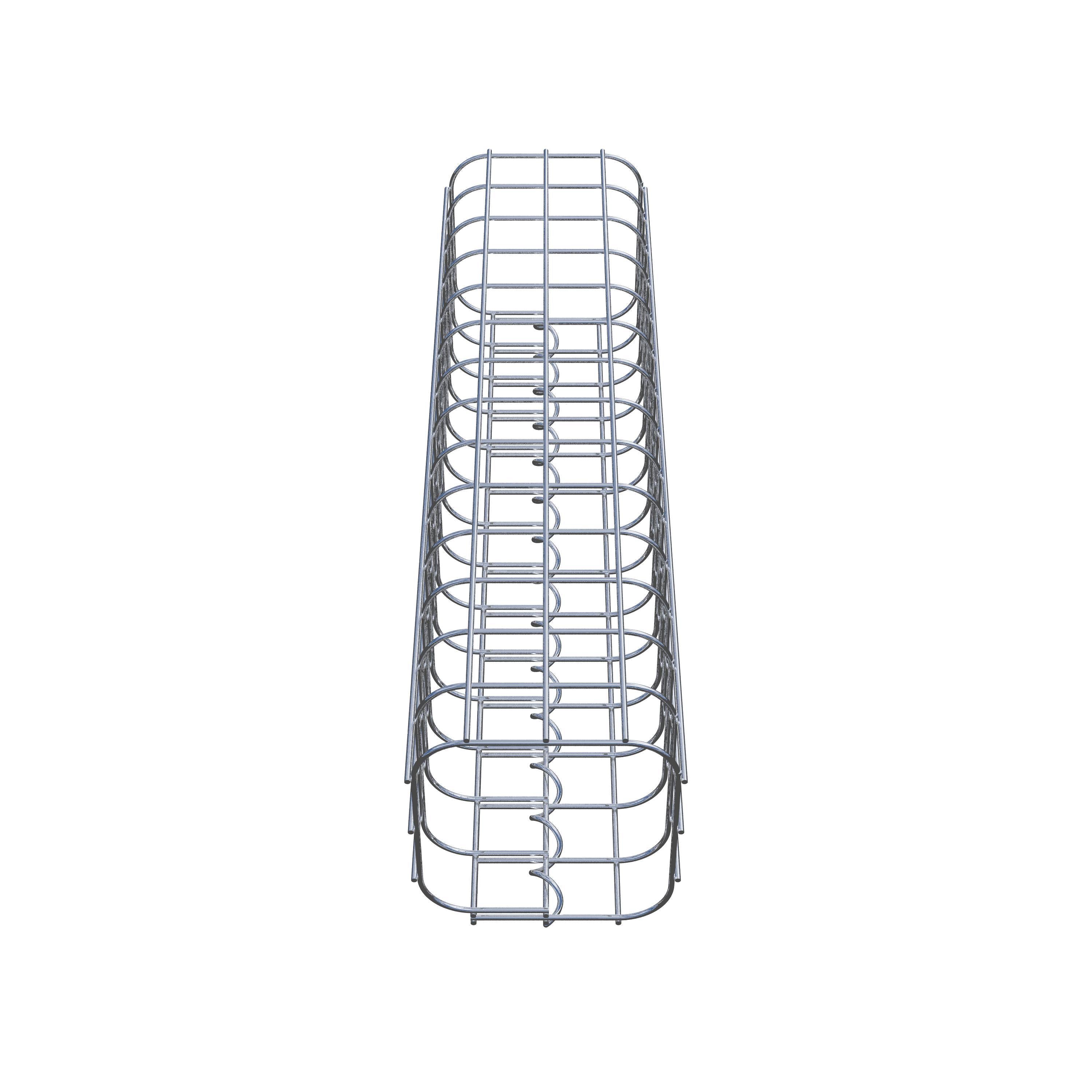 Colonna di gabbioni 17 x 17 cm, MW 5 x 5 cm quadrato