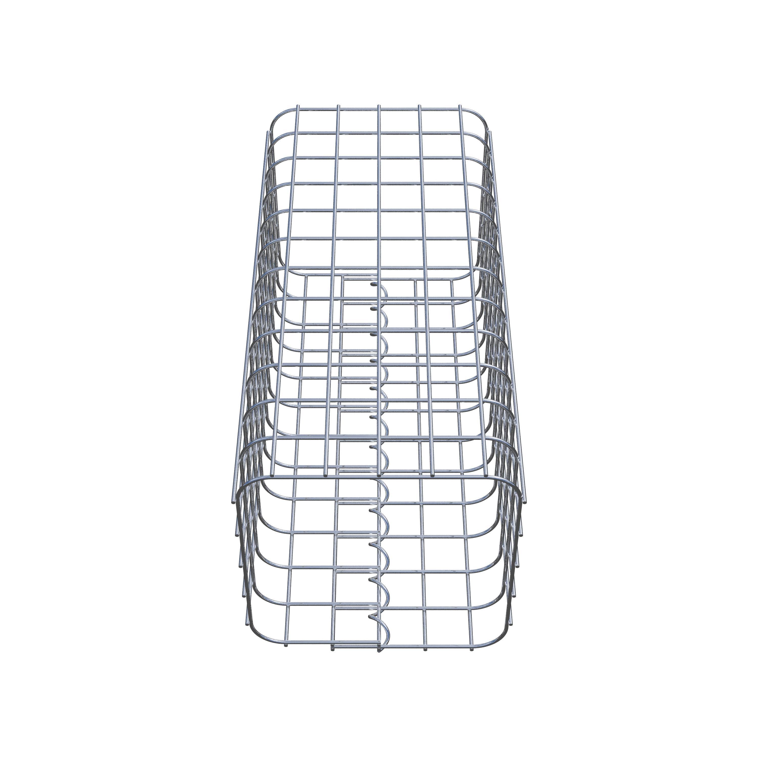 Colonna di gabbioni 27 x 27 cm MW 5 x 5 cm quadrato