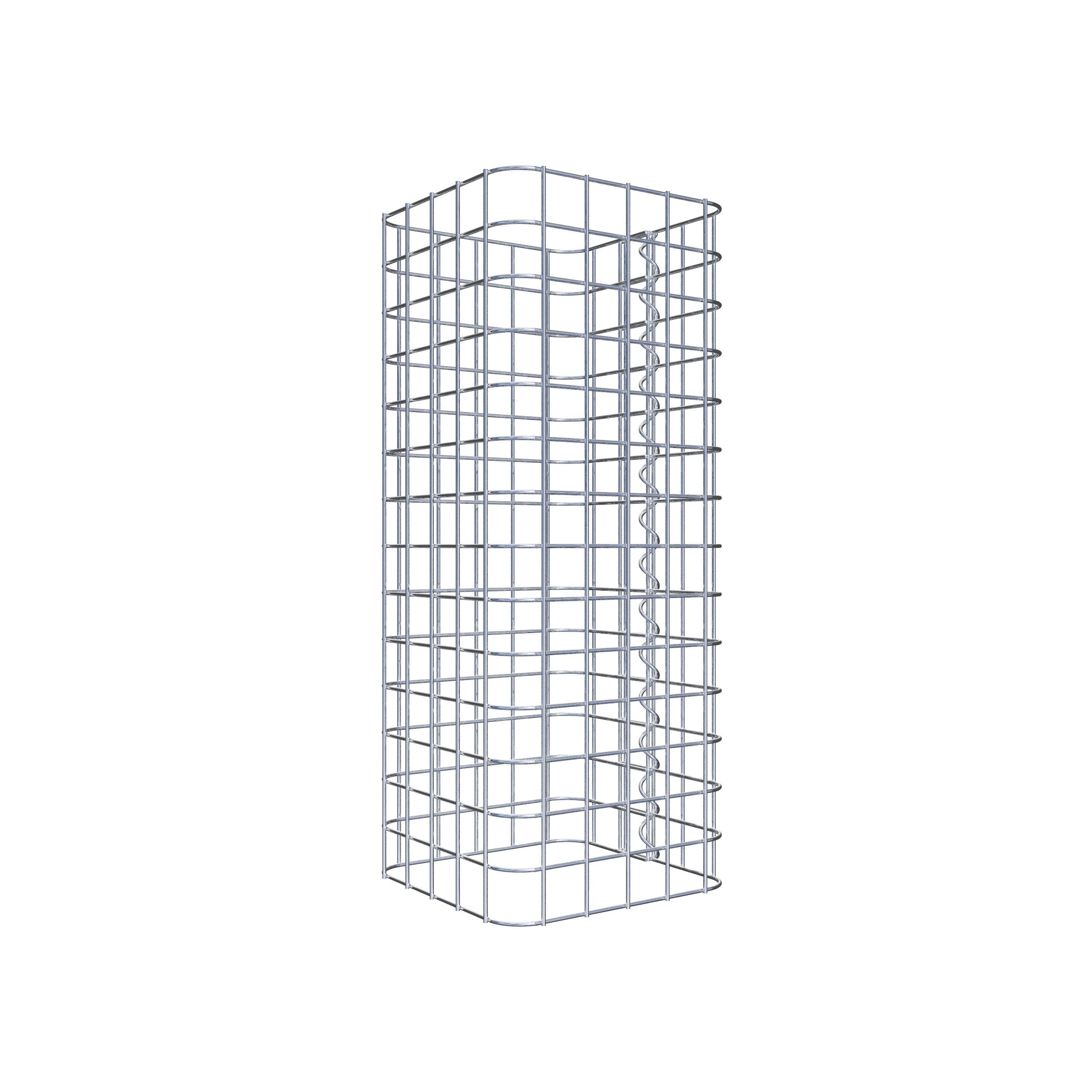 Colonna di gabbioni 27 x 27 cm MW 5 x 5 cm quadrato