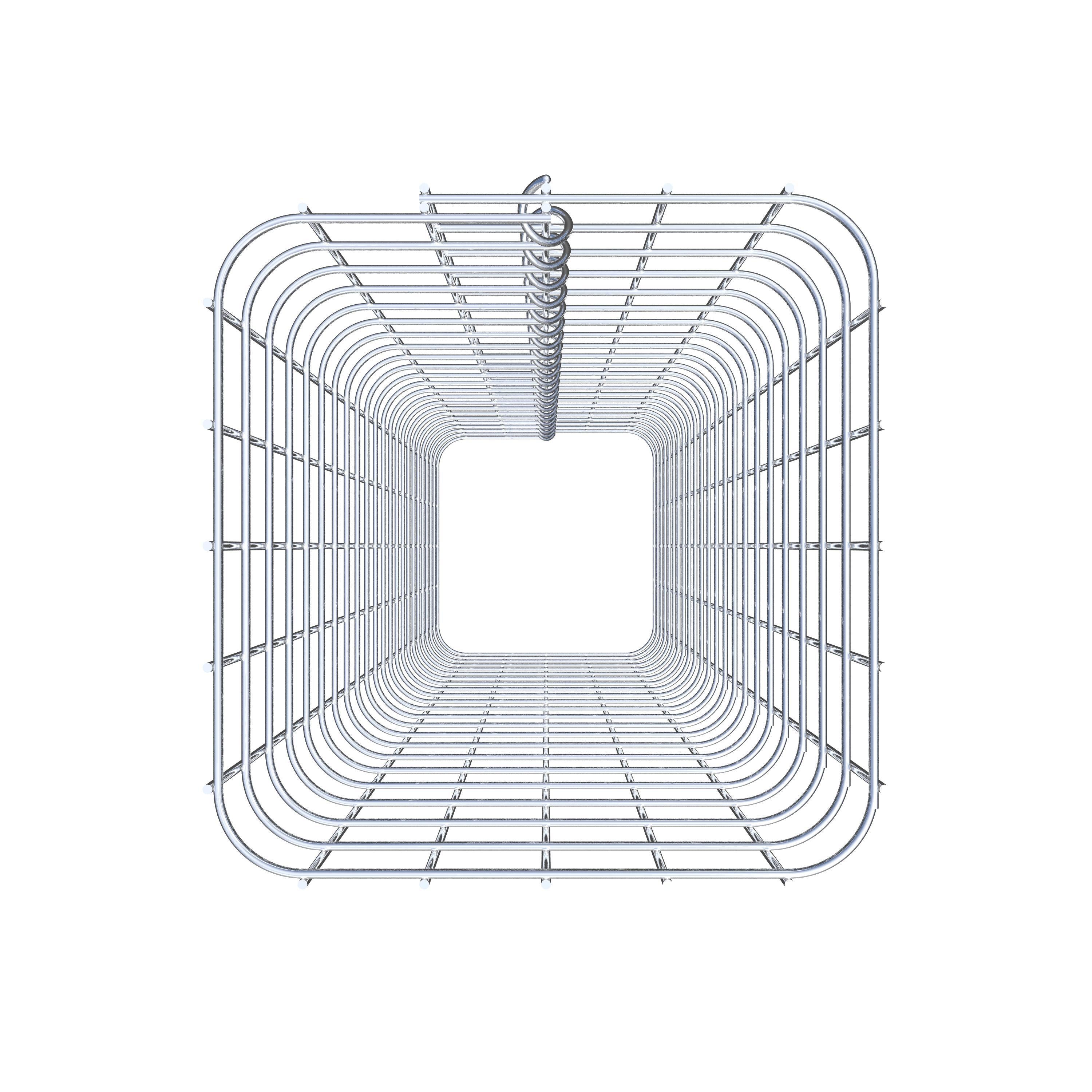 Colonna di gabbioni 27 x 27 cm MW 5 x 5 cm quadrato