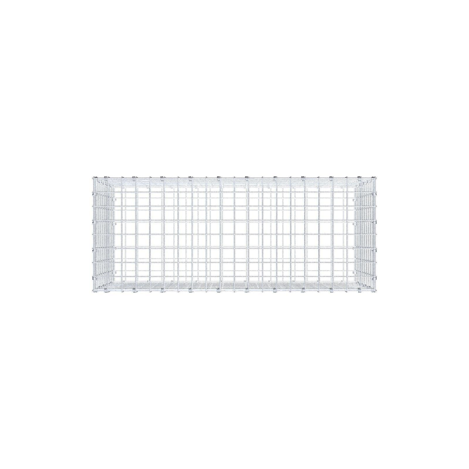 Gabion 100 cm x 50 cm x 40 cm (L x H x D), mesh size 5 x 5 cm, spiral ring
