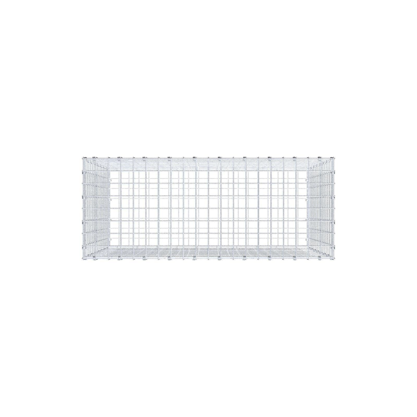 Gabion 100 cm x 80 cm x 40 cm (L x H x D), mesh size 5 x 5 cm, spiral ring