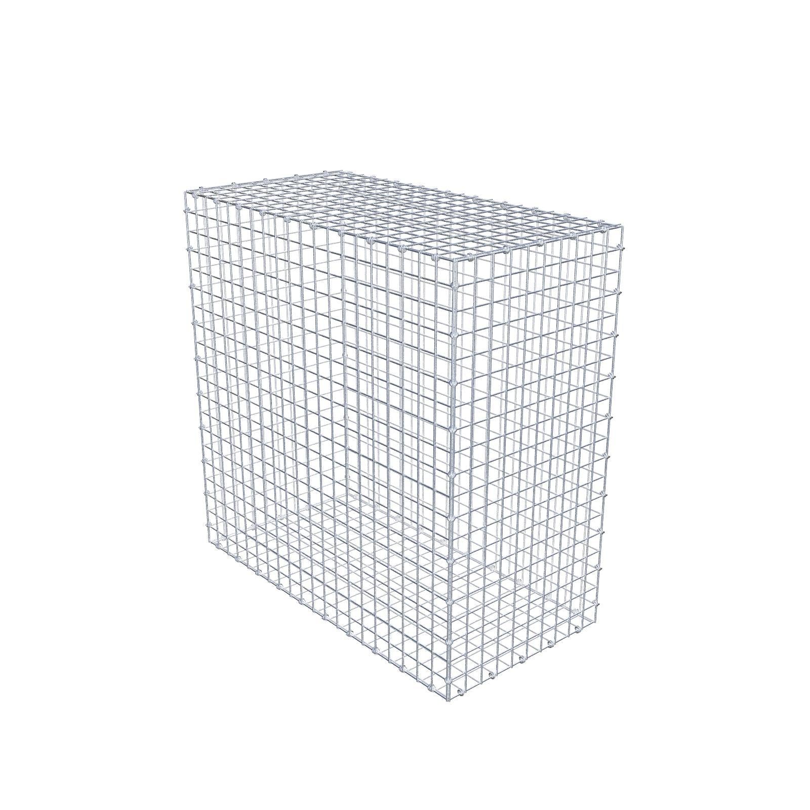 Gabion 100 cm x 100 cm x 50 cm (L x H x D), mesh size 5 x 5 cm, spiral ring