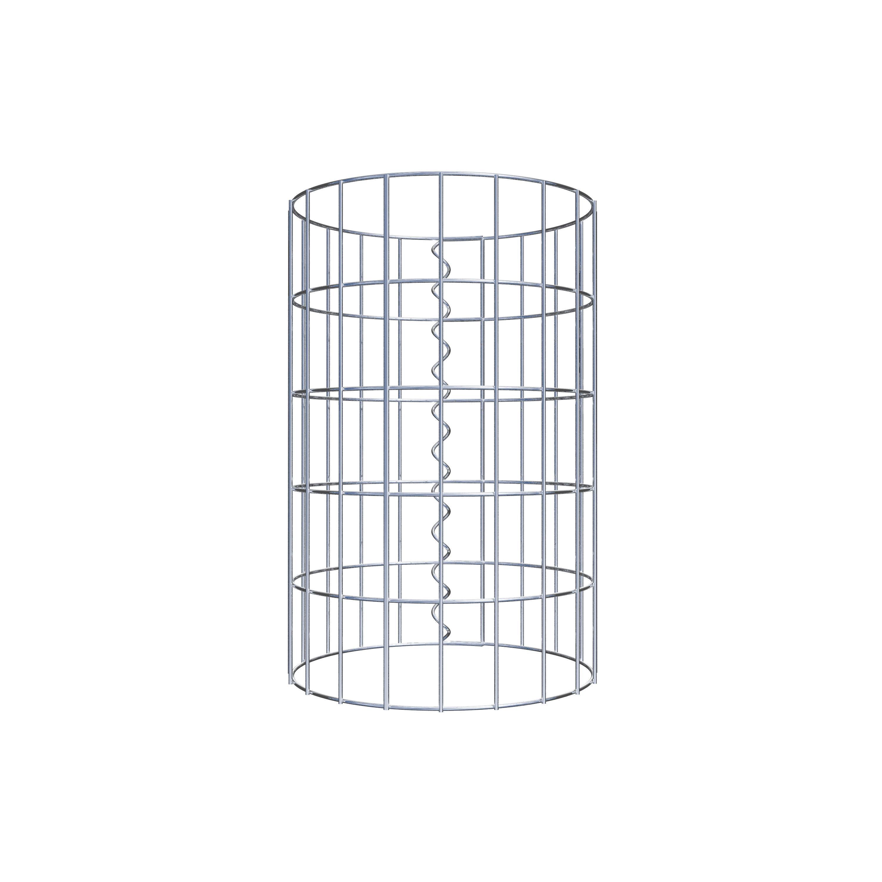 Gabion column diameter 32 cm, MW 5 x 10 cm round