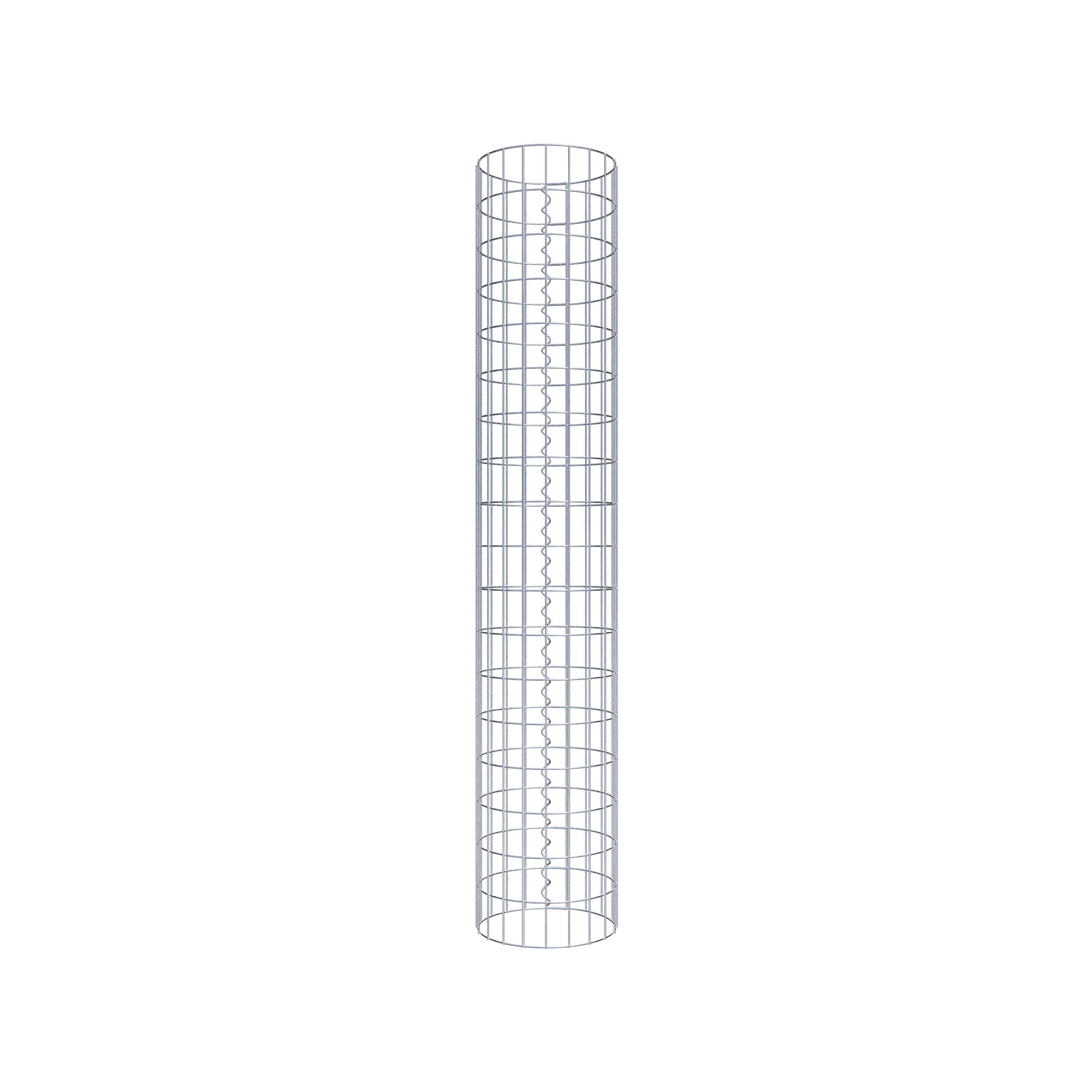 Gabion column diameter 32 cm, MW 5 x 10 cm round