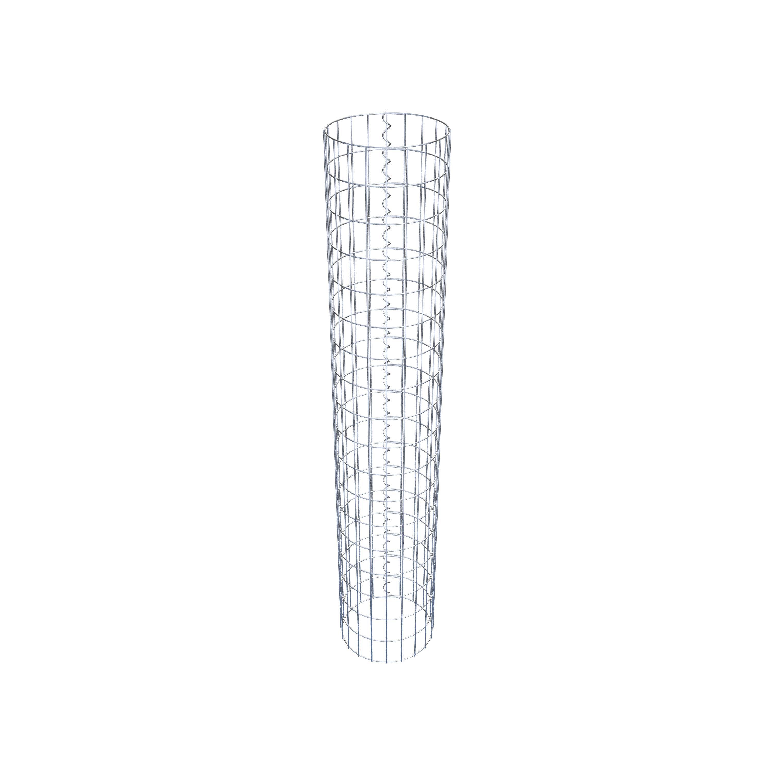 Gabion column diameter 32 cm, MW 5 x 10 cm round