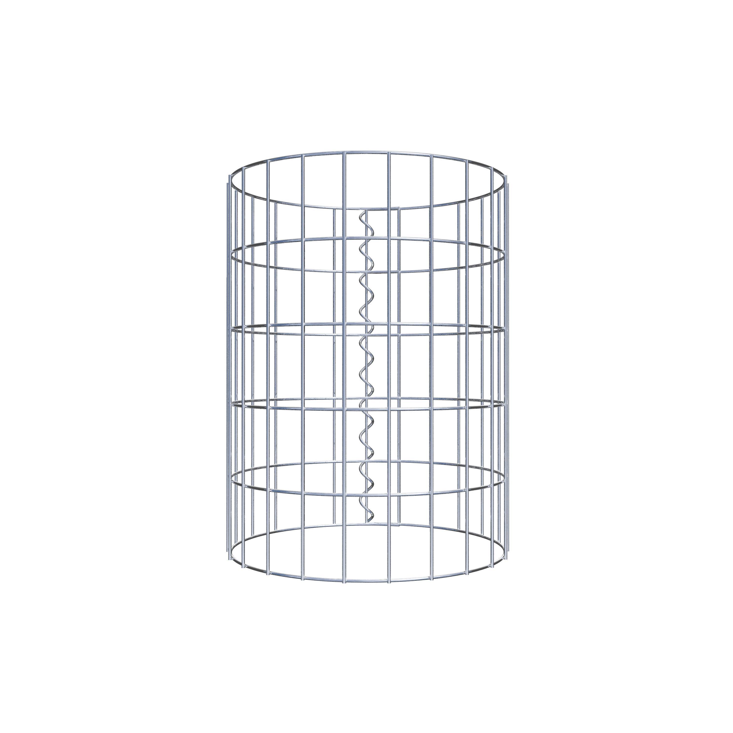 Gabion column diameter 37 cm, MW 5 x 10 cm round
