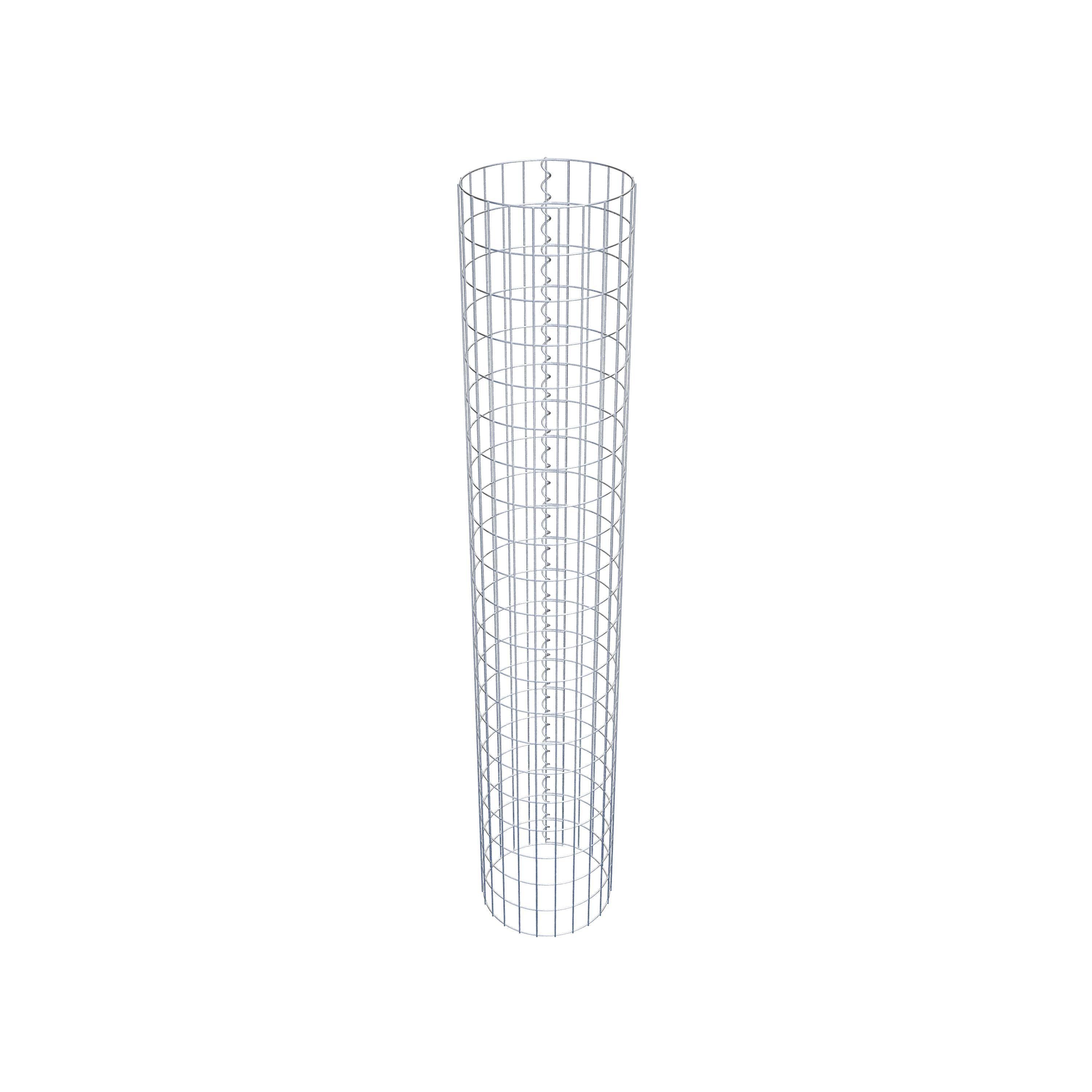 Gabion column diameter 37 cm, MW 5 x 10 cm round