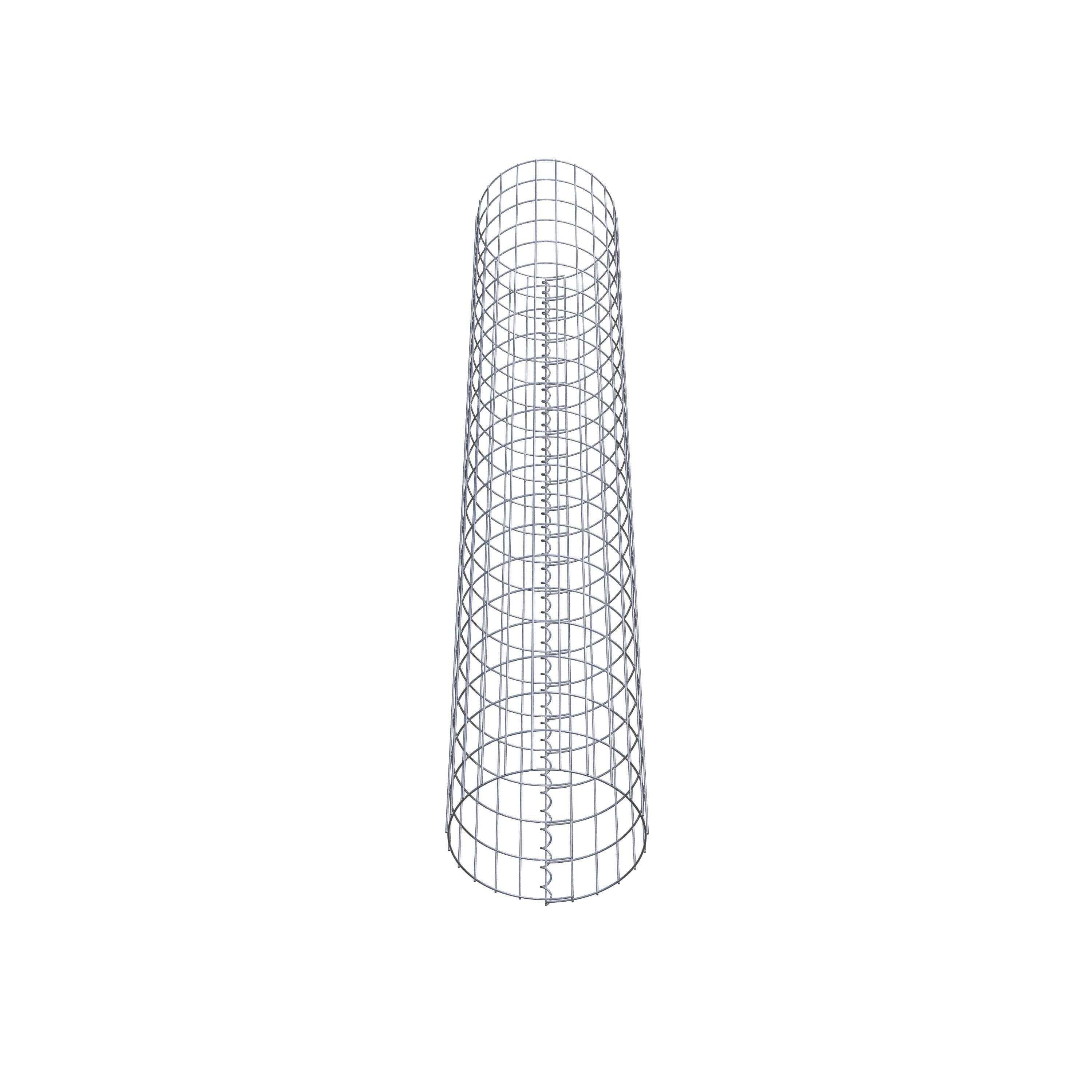 Gabion column diameter 37 cm, MW 5 x 10 cm round