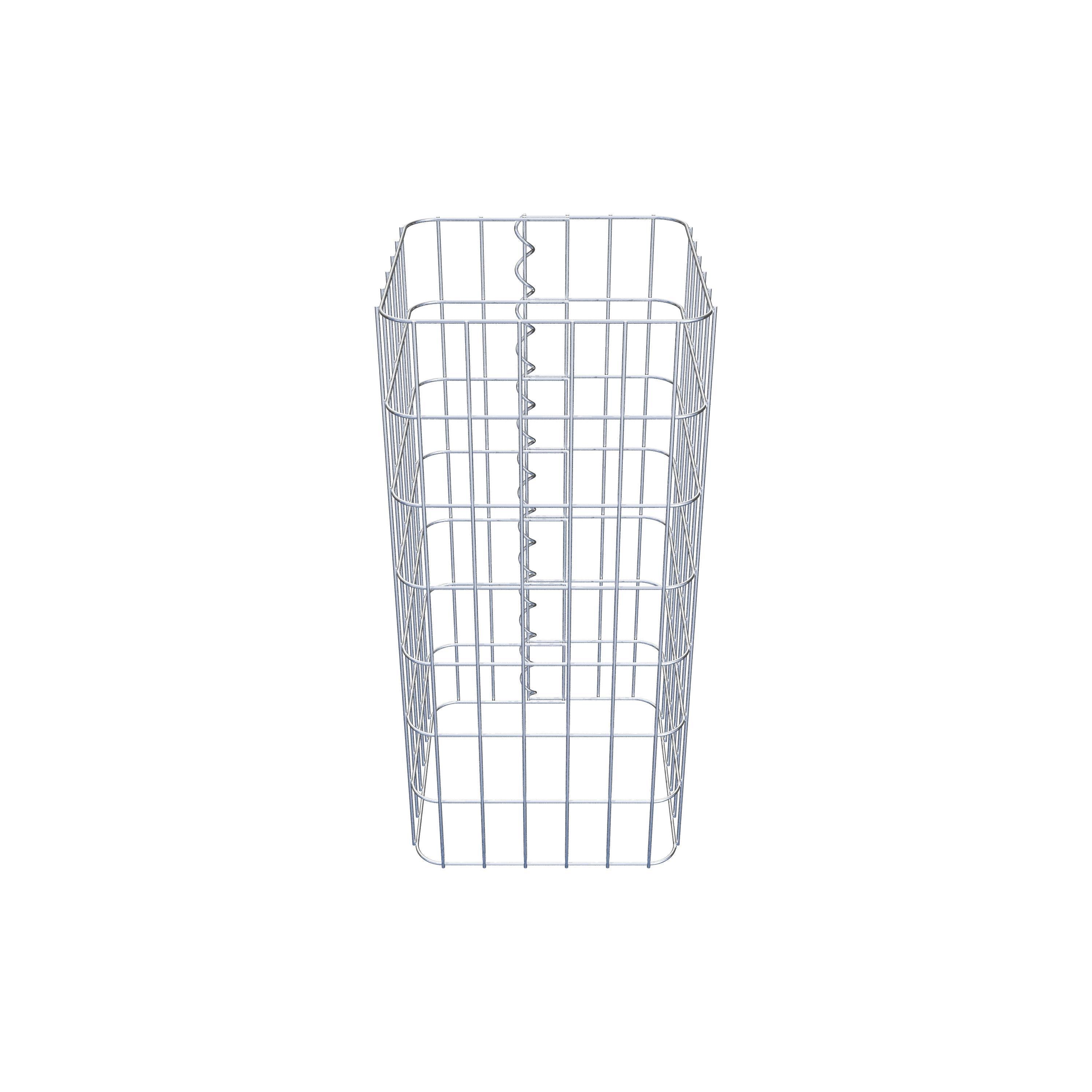 Colonna di gabbioni 32 x 32 cm, MW 5 x 10 cm quadrati