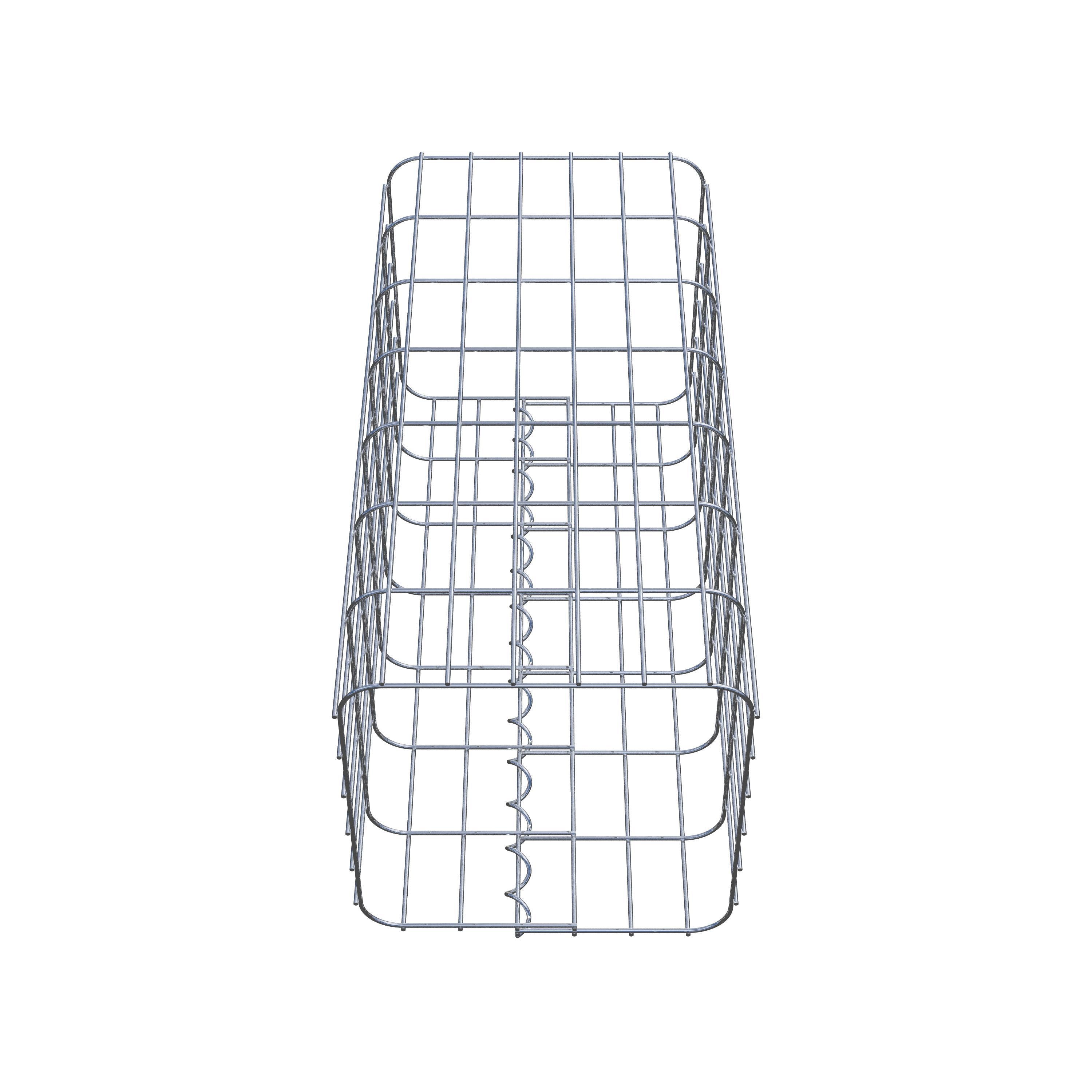 Colonna di gabbioni 32 x 32 cm, MW 5 x 10 cm quadrati