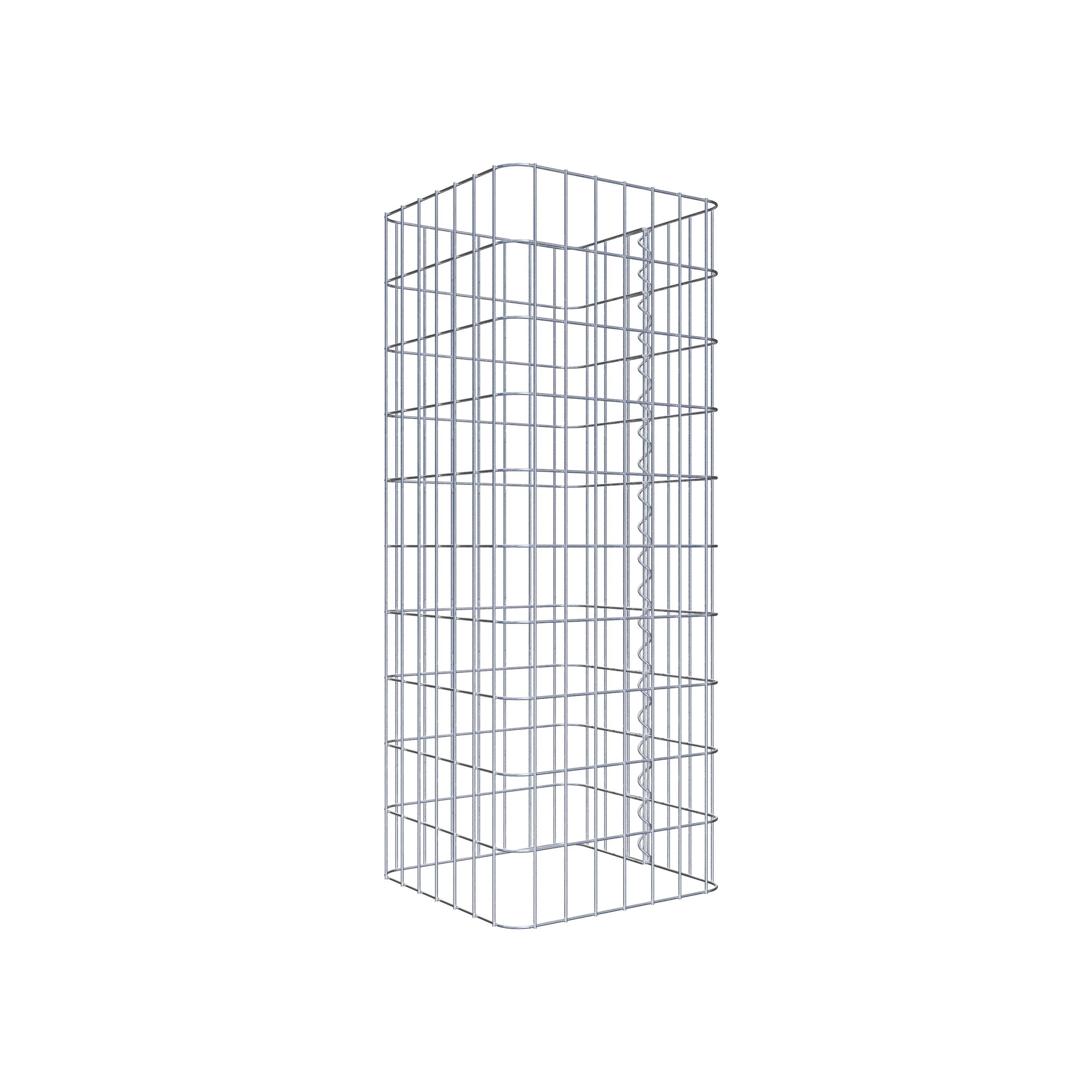 Gabionensäule 37 x 37 cm, MW 5 x 10 cm eckig