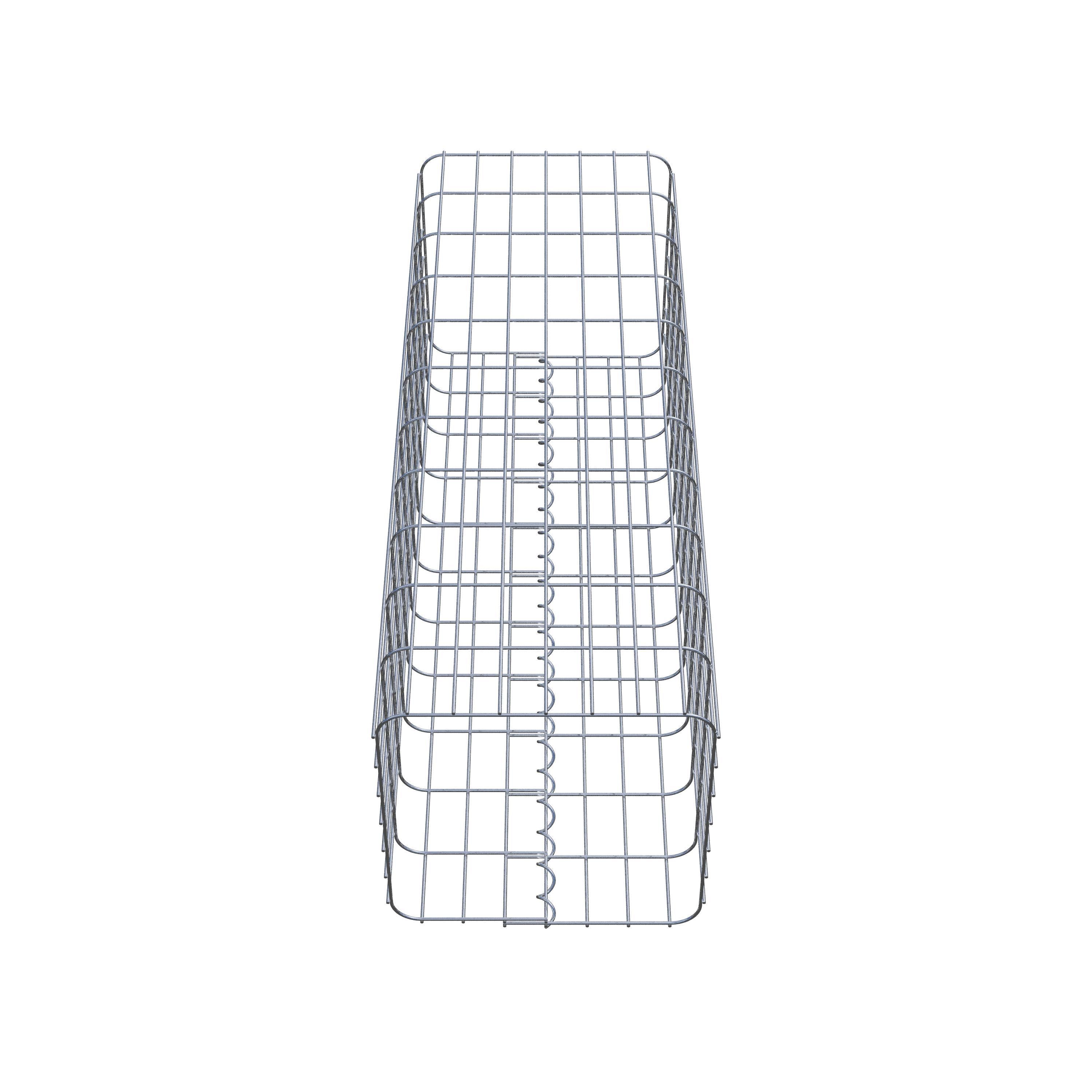 Gabionensäule 37 x 37 cm, MW 5 x 10 cm eckig