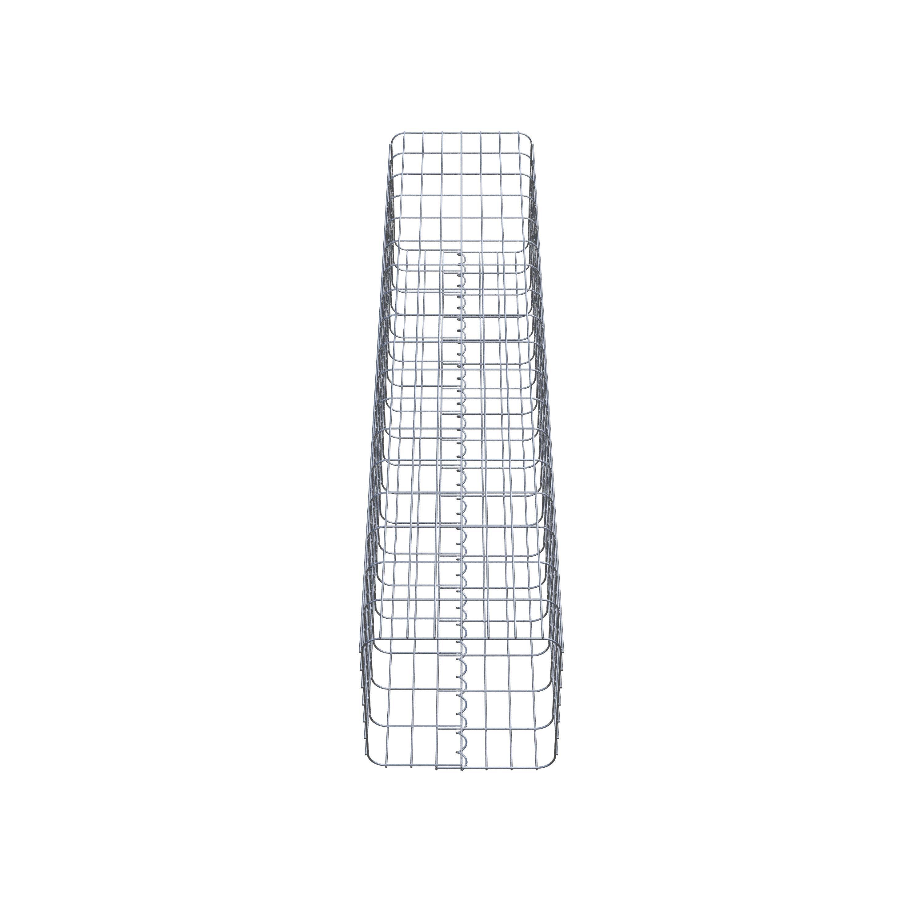 Gabionensäule 37 x 37 cm, MW 5 x 10 cm eckig