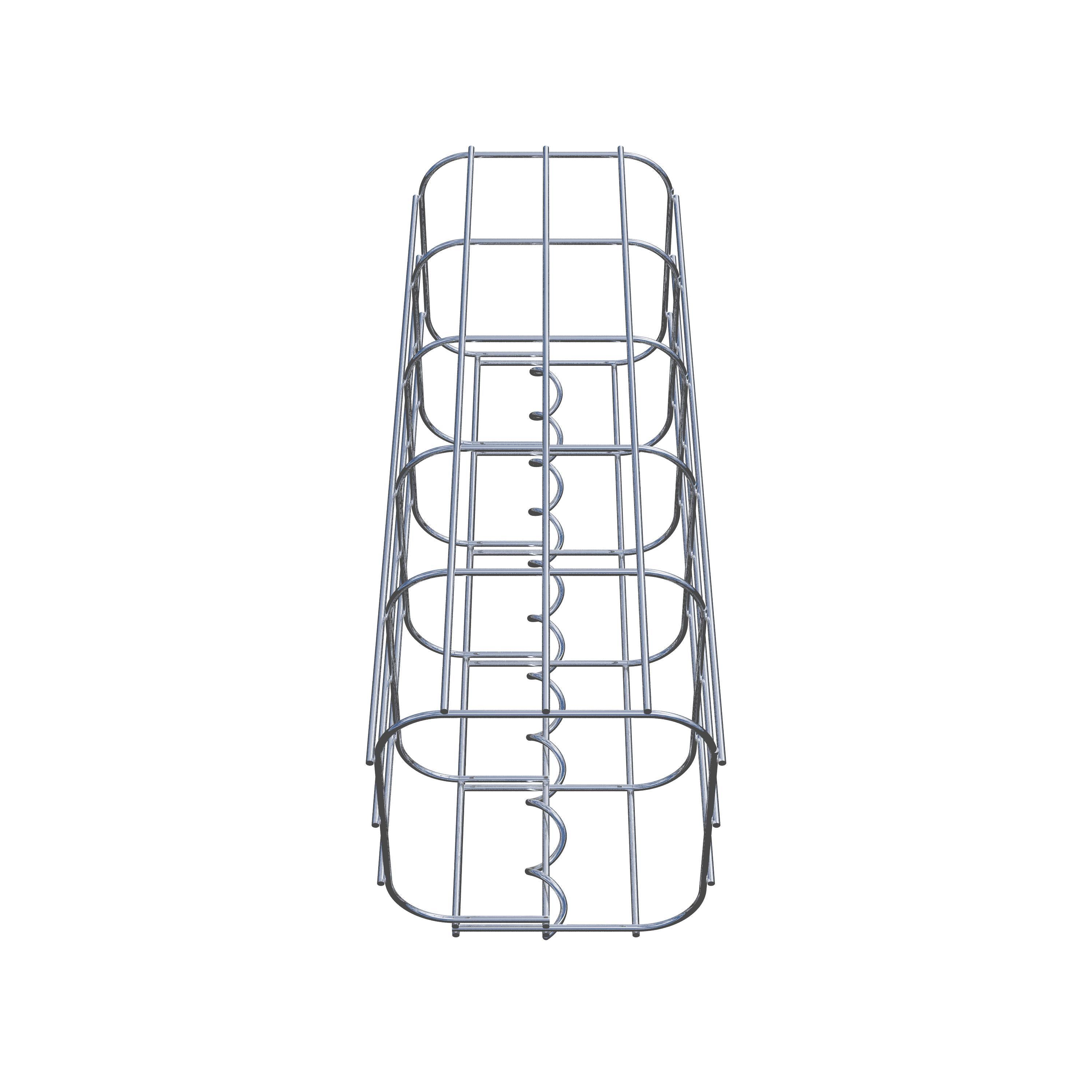 Colonna di gabbioni 17 x 17 cm, MW 5 x 10 cm quadrati