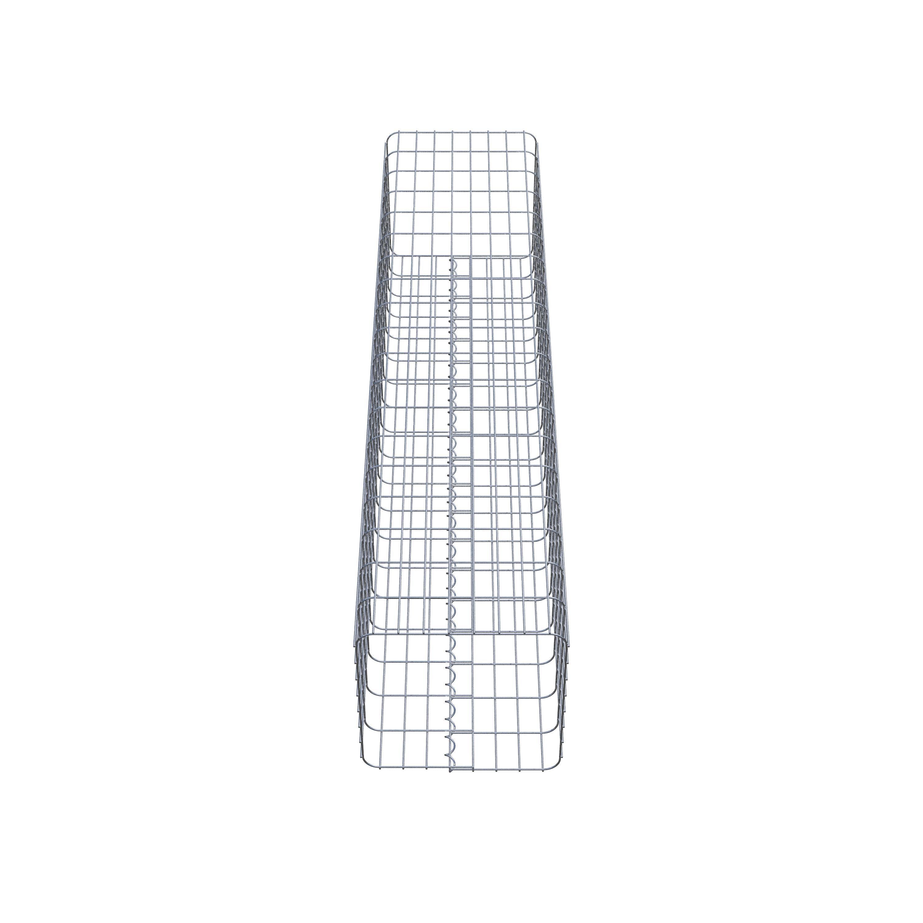 Gabion column 42 x 42 cm, MW 5 x 10 cm square