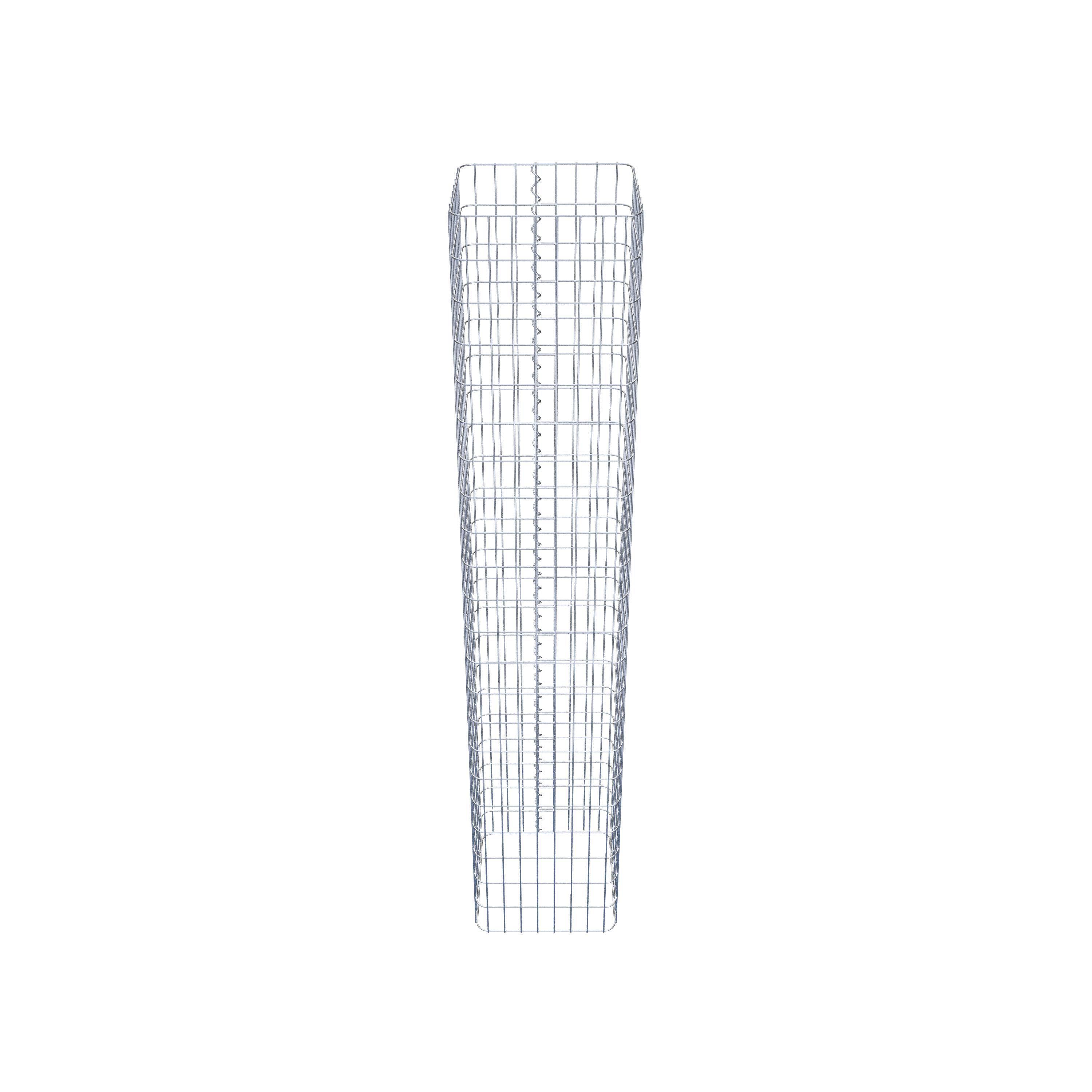 Gabion column 42 x 42 cm, MW 5 x 10 cm square