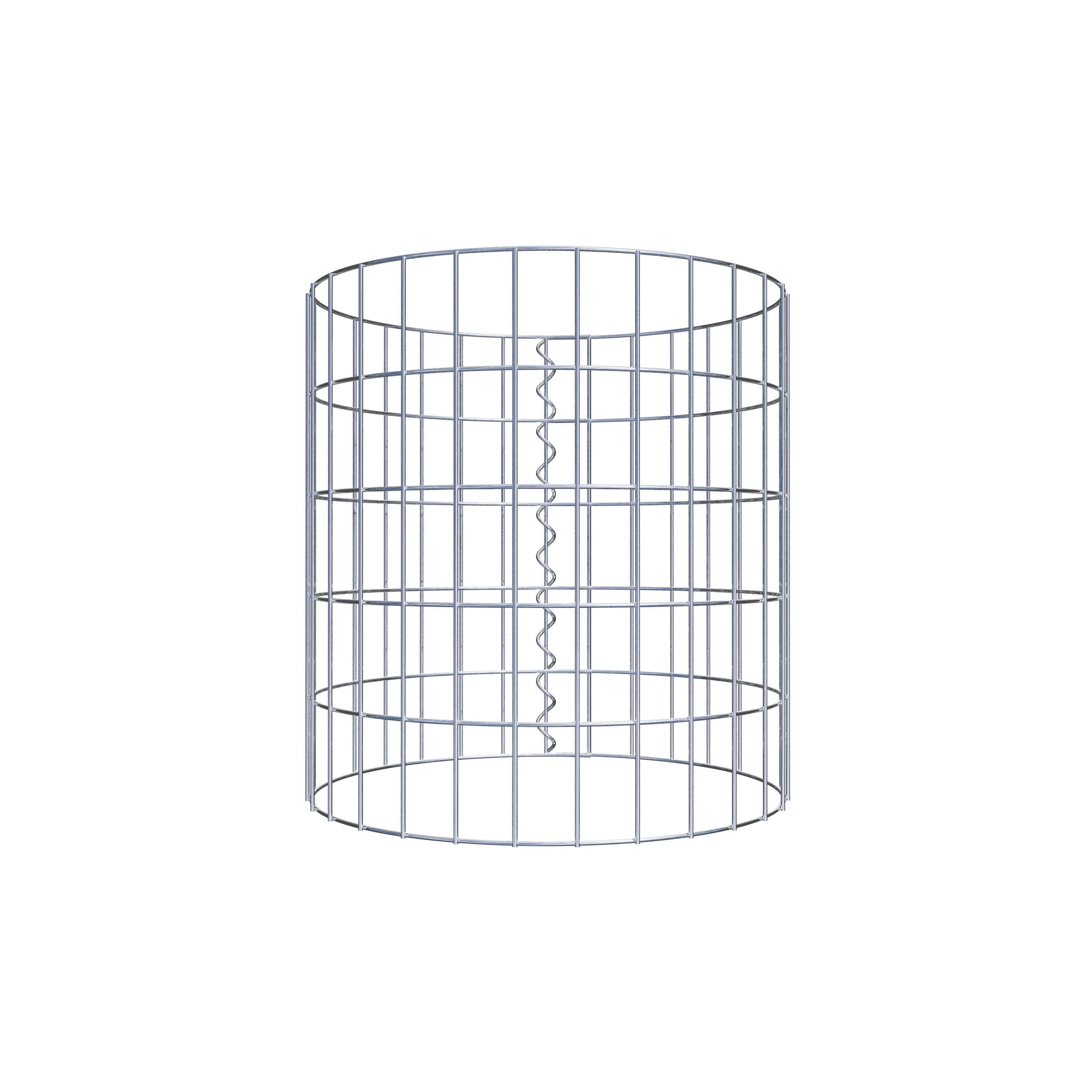Gabionsøjle diameter 47 cm, MW 5 x 10 cm rund
