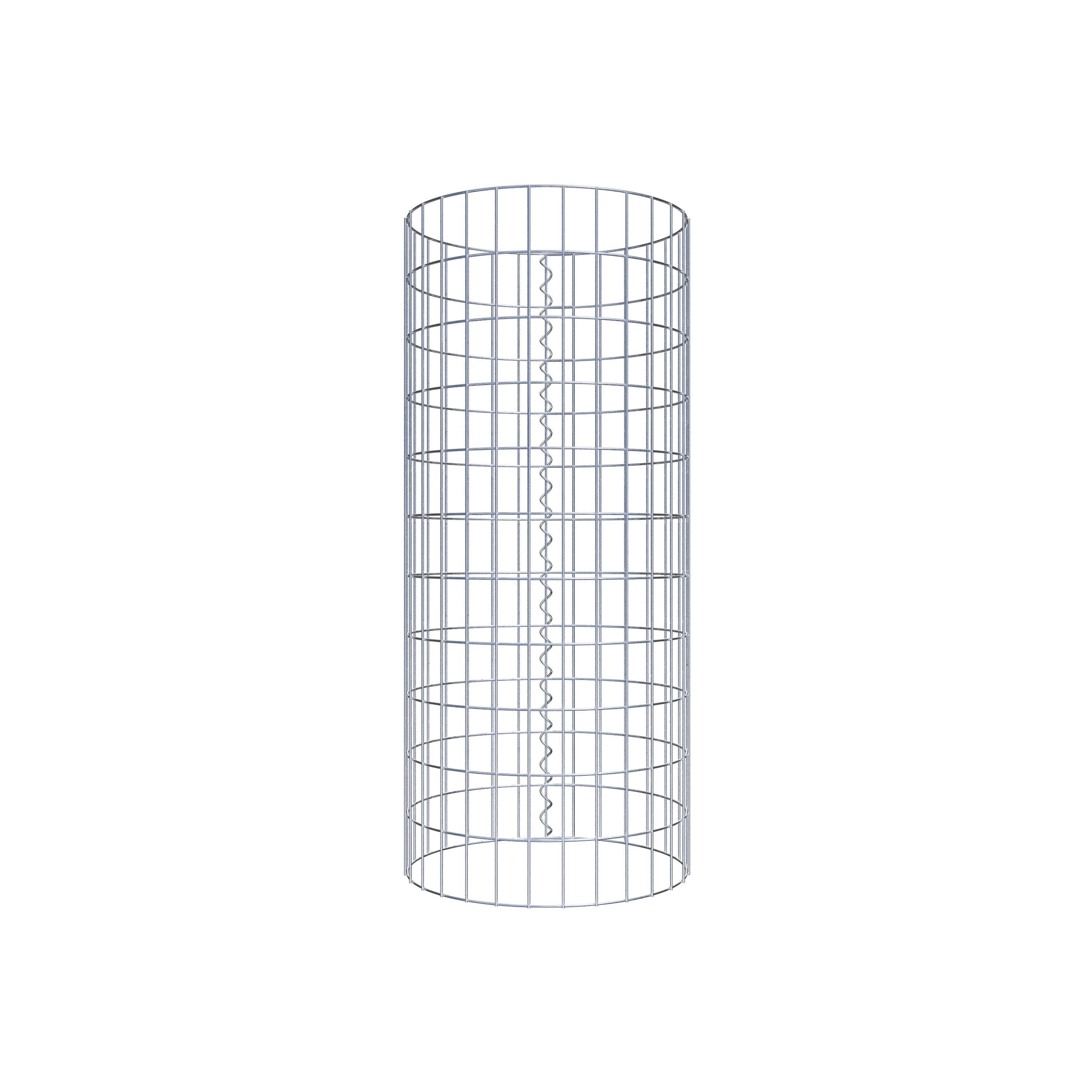 Gabionsøjle diameter 47 cm, MW 5 x 10 cm rund