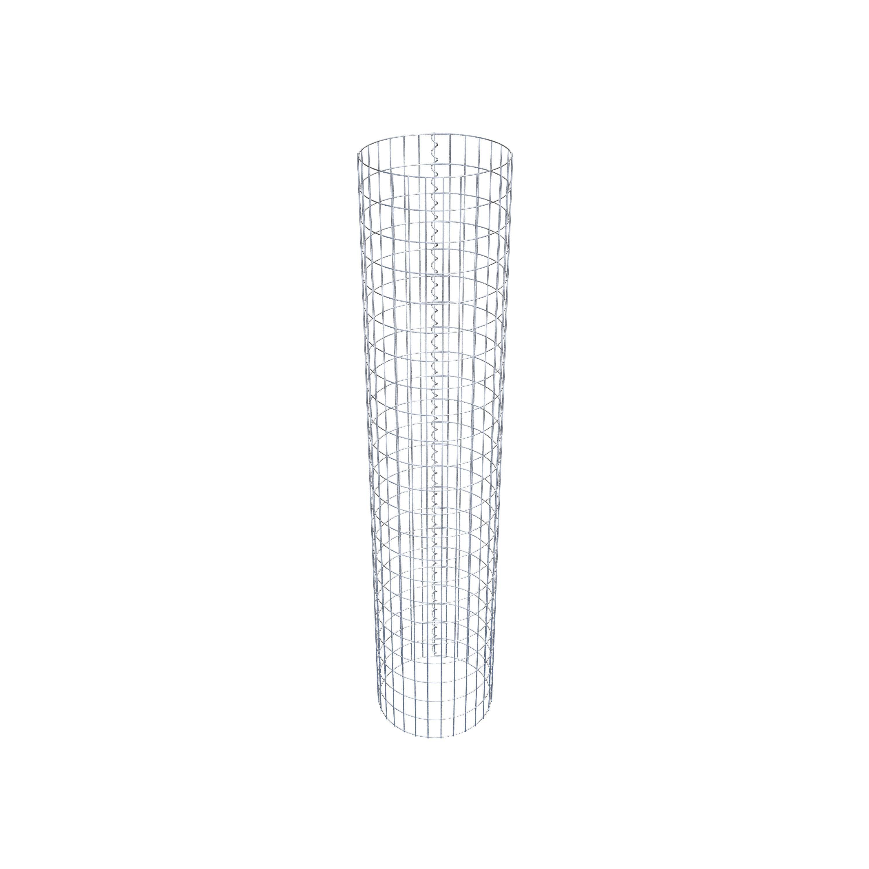 Gabionsøjle diameter 47 cm, MW 5 x 10 cm rund