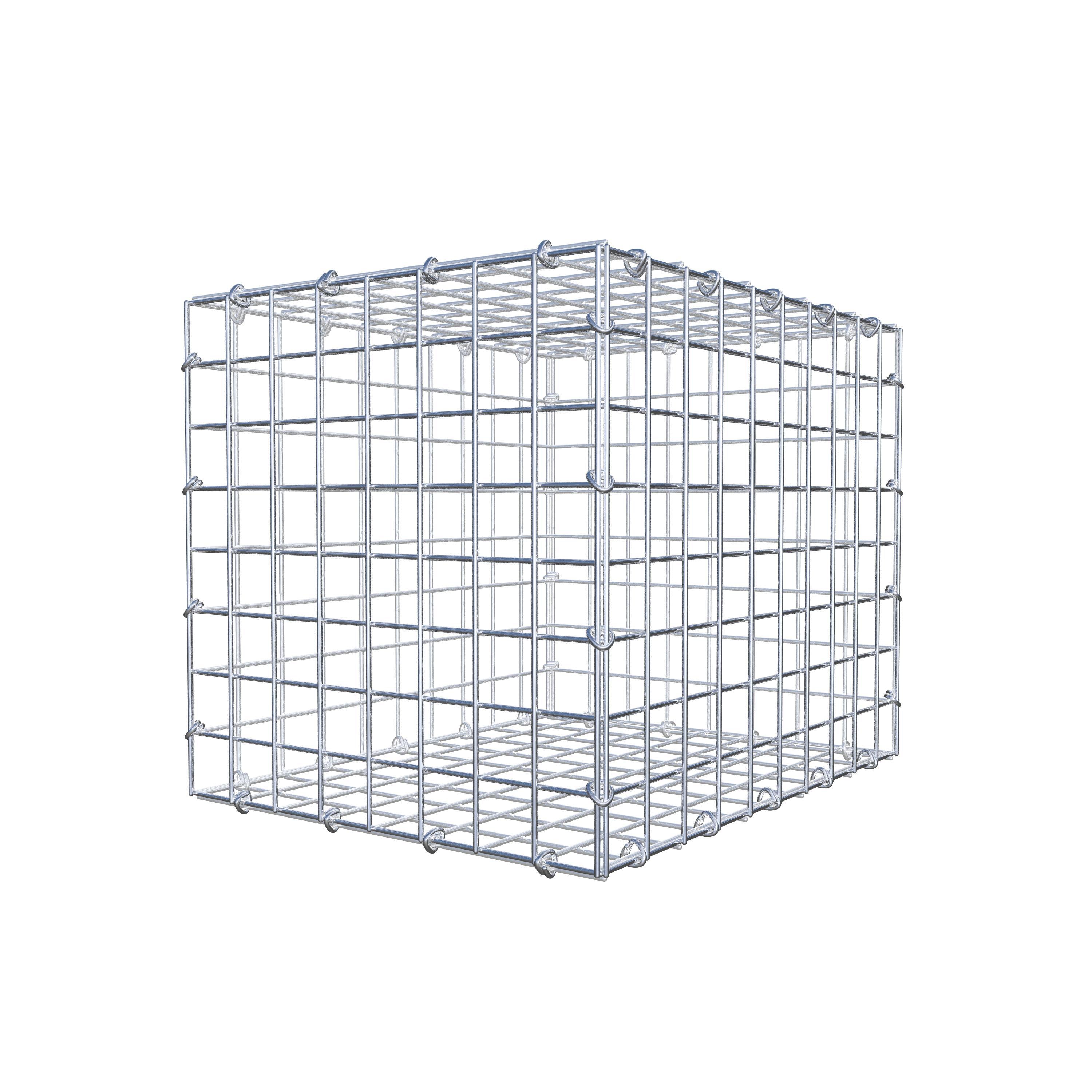 Gabion 50 cm x 40 cm x 40 cm (L x H x D), maskestørrelse 5 cm x 5 cm, C-ring