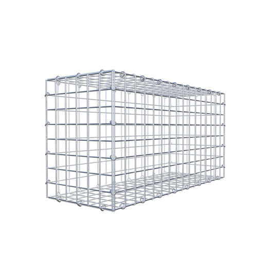 Gabion 80 cm x 40 cm x 30 cm (L x H x D), maskstorlek 5 cm x 5 cm, C-ring