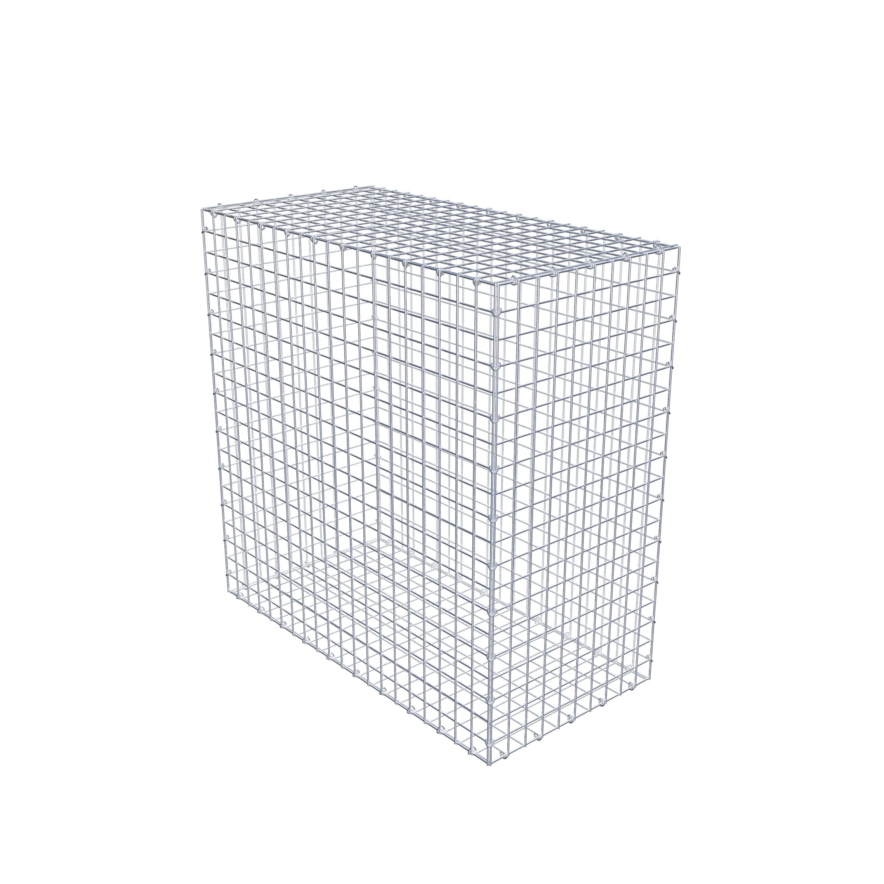 Gabion 100 cm x 100 cm x 50 cm (L x H x P), mailles 5 cm x 5 cm, anneau en C
