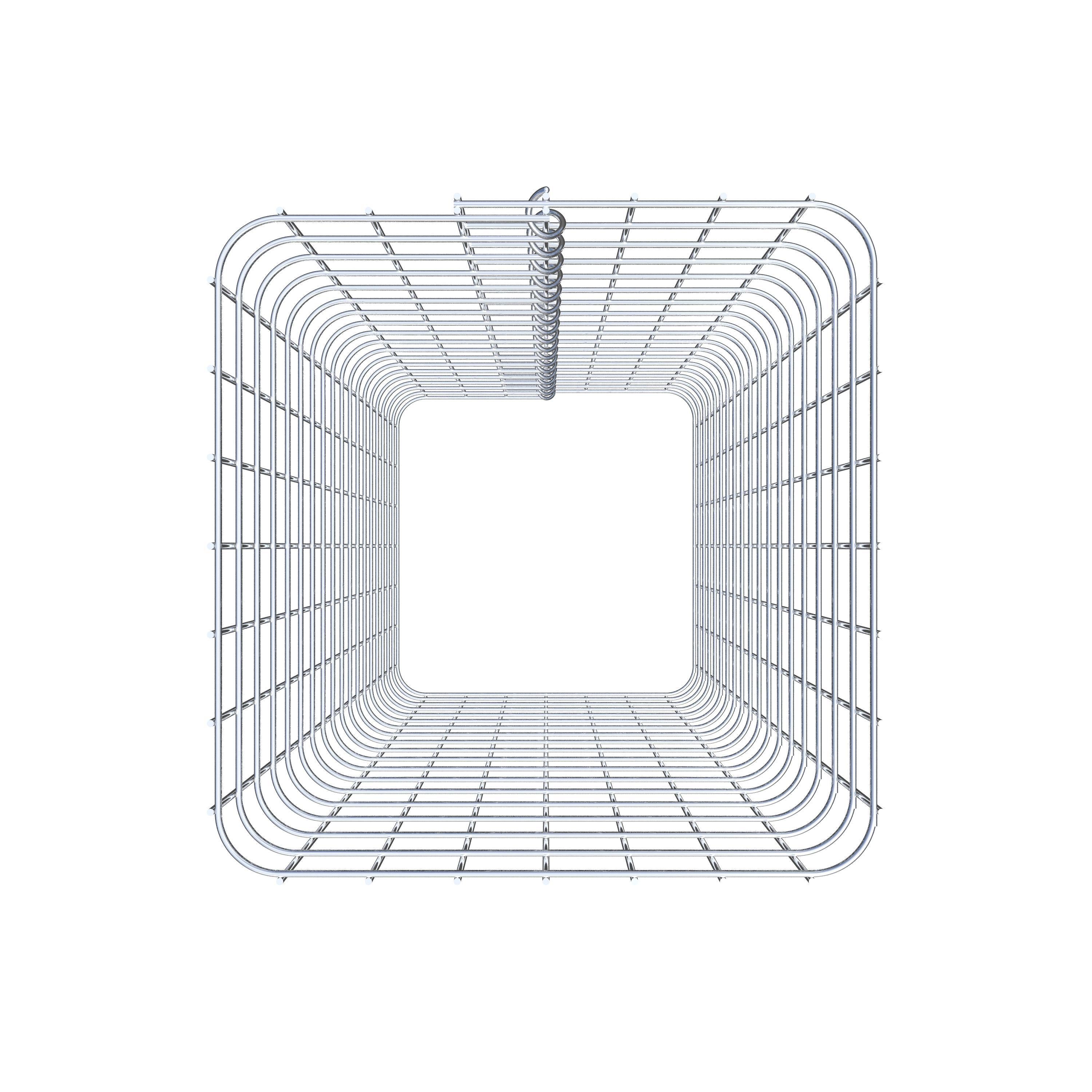 Schanskorfzuil 42 x 42 cm MW 5 x 5 cm vierkant
