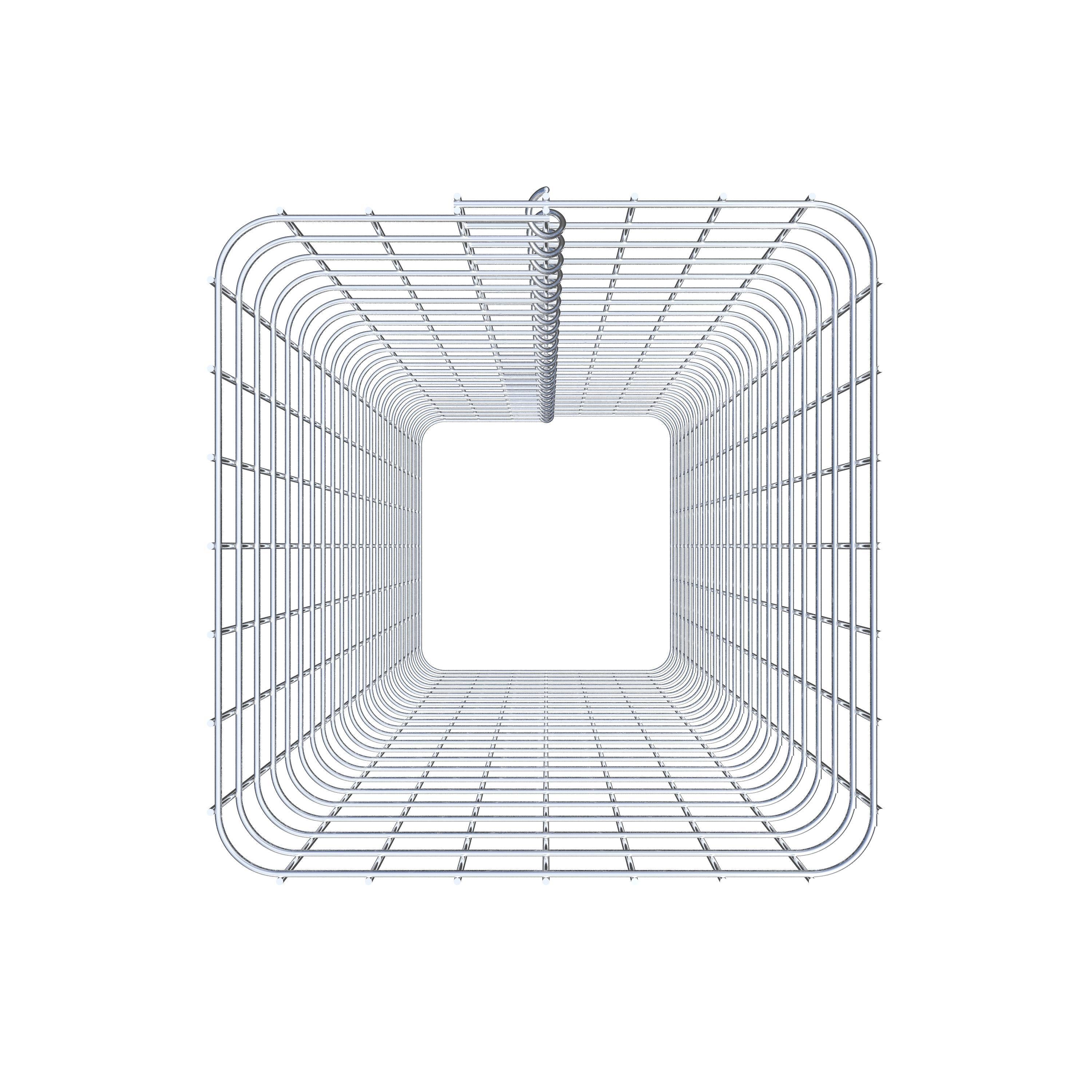 Schanskorfzuil 42 x 42 cm MW 5 x 5 cm vierkant
