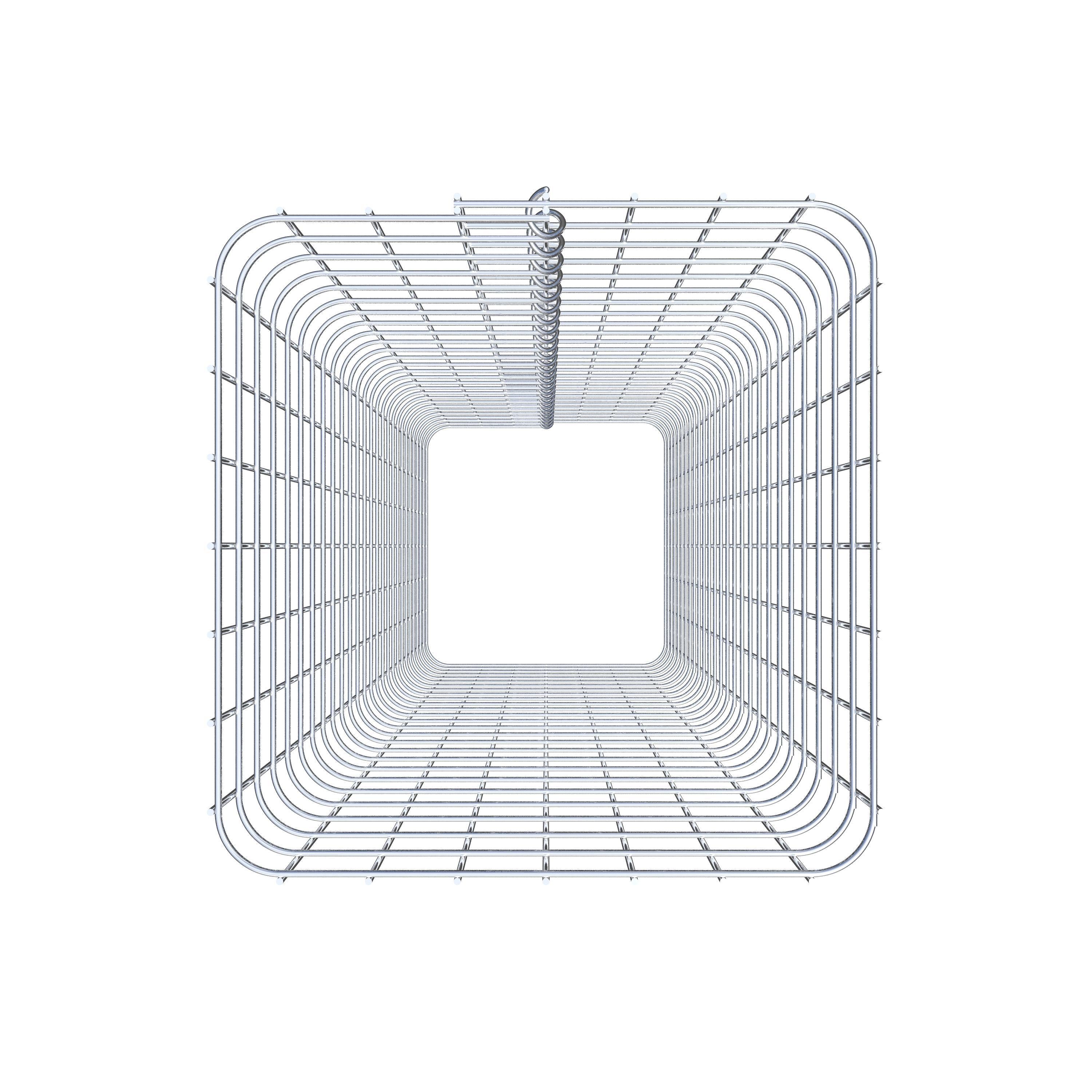 Schanskorfzuil 42 x 42 cm MW 5 x 5 cm vierkant