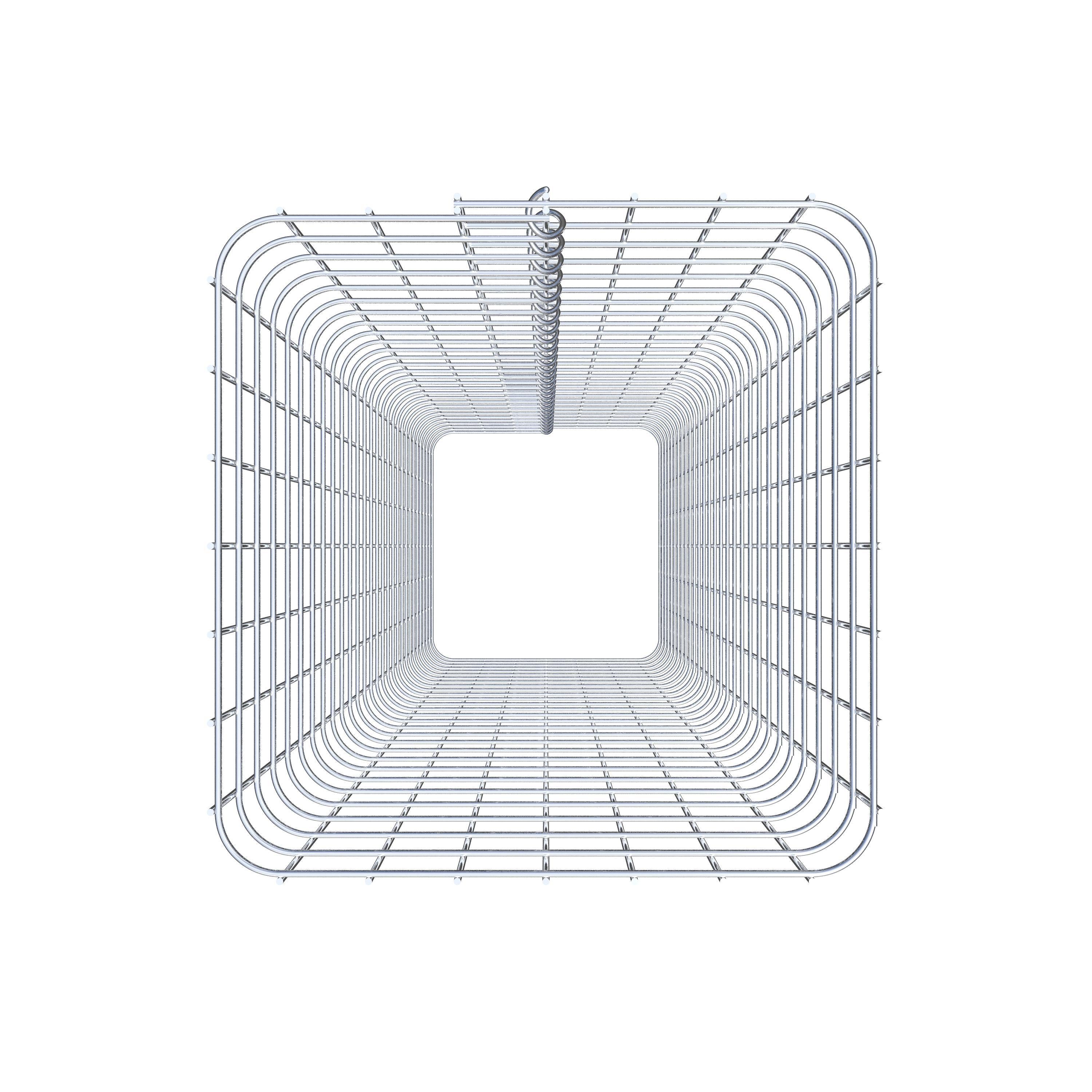 Schanskorfzuil 42 x 42 cm MW 5 x 5 cm vierkant