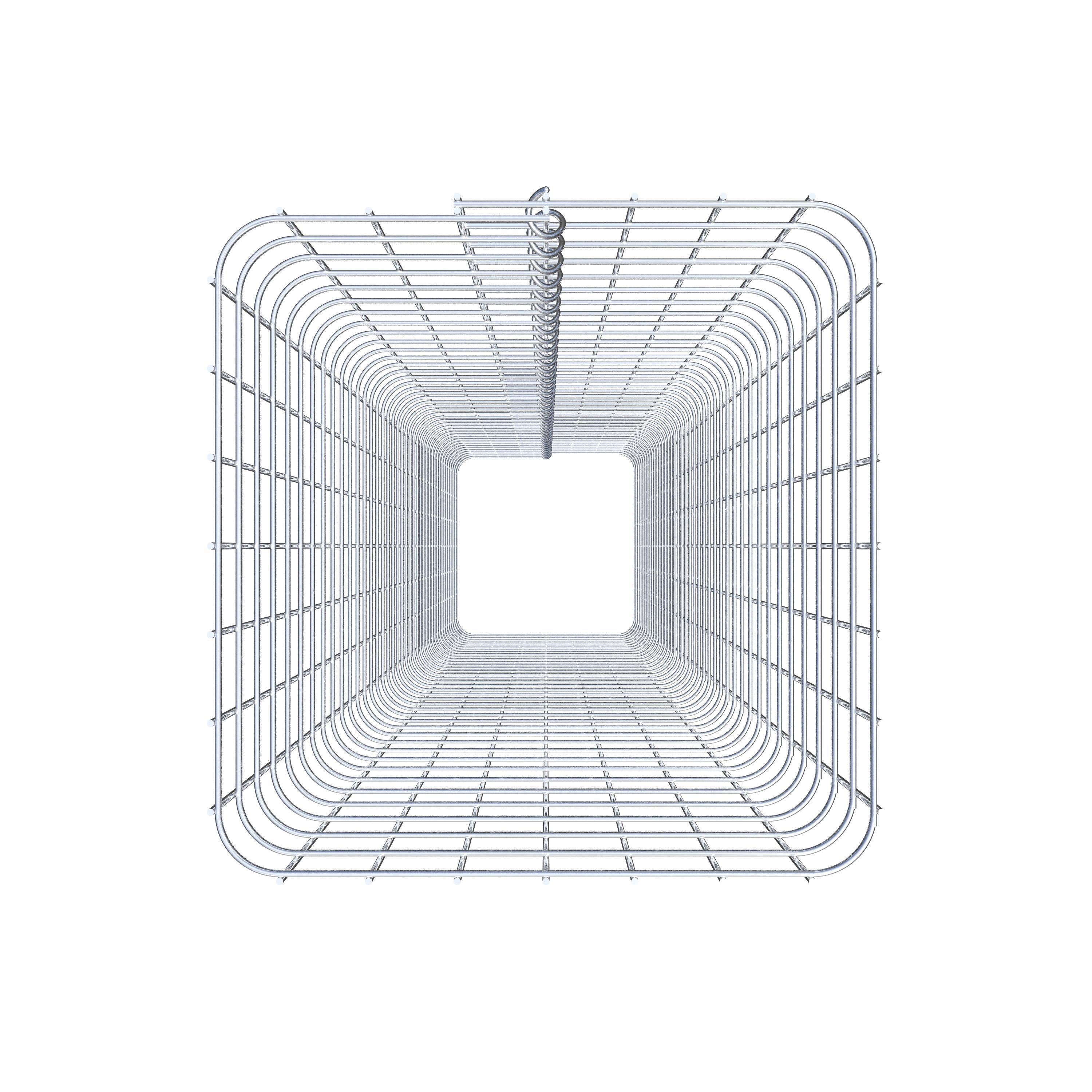 Schanskorfzuil 42 x 42 cm MW 5 x 5 cm vierkant