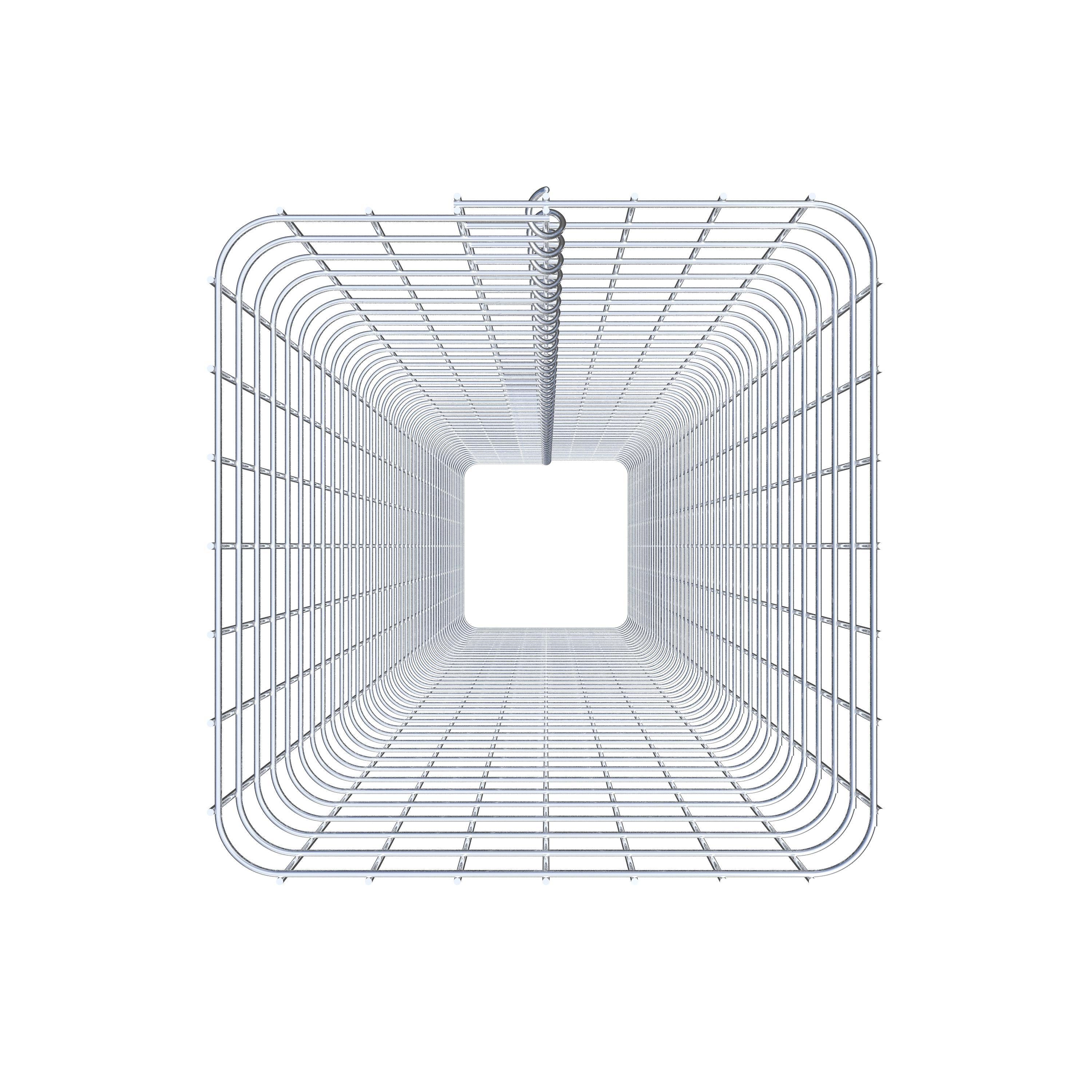 Schanskorfzuil 42 x 42 cm MW 5 x 5 cm vierkant