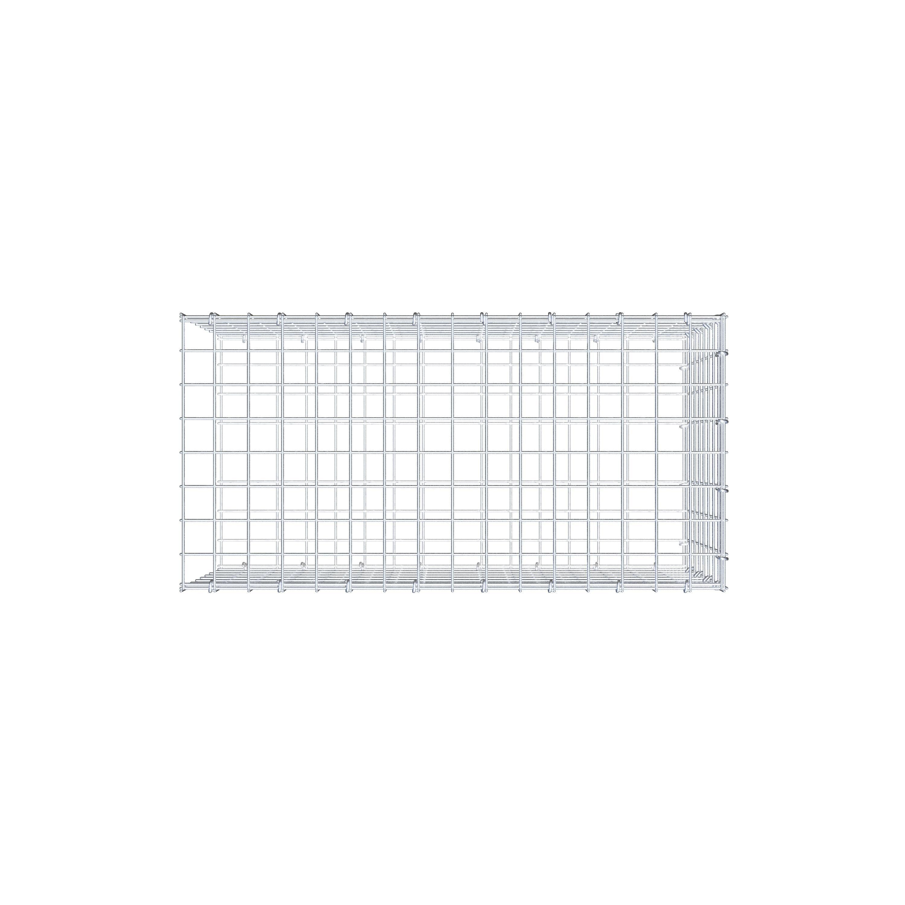 Pile aggiuntivo tipo 2 80 cm x 40 cm x 40 cm (L x H x P), maglia 5 cm x 5 cm, anello a C